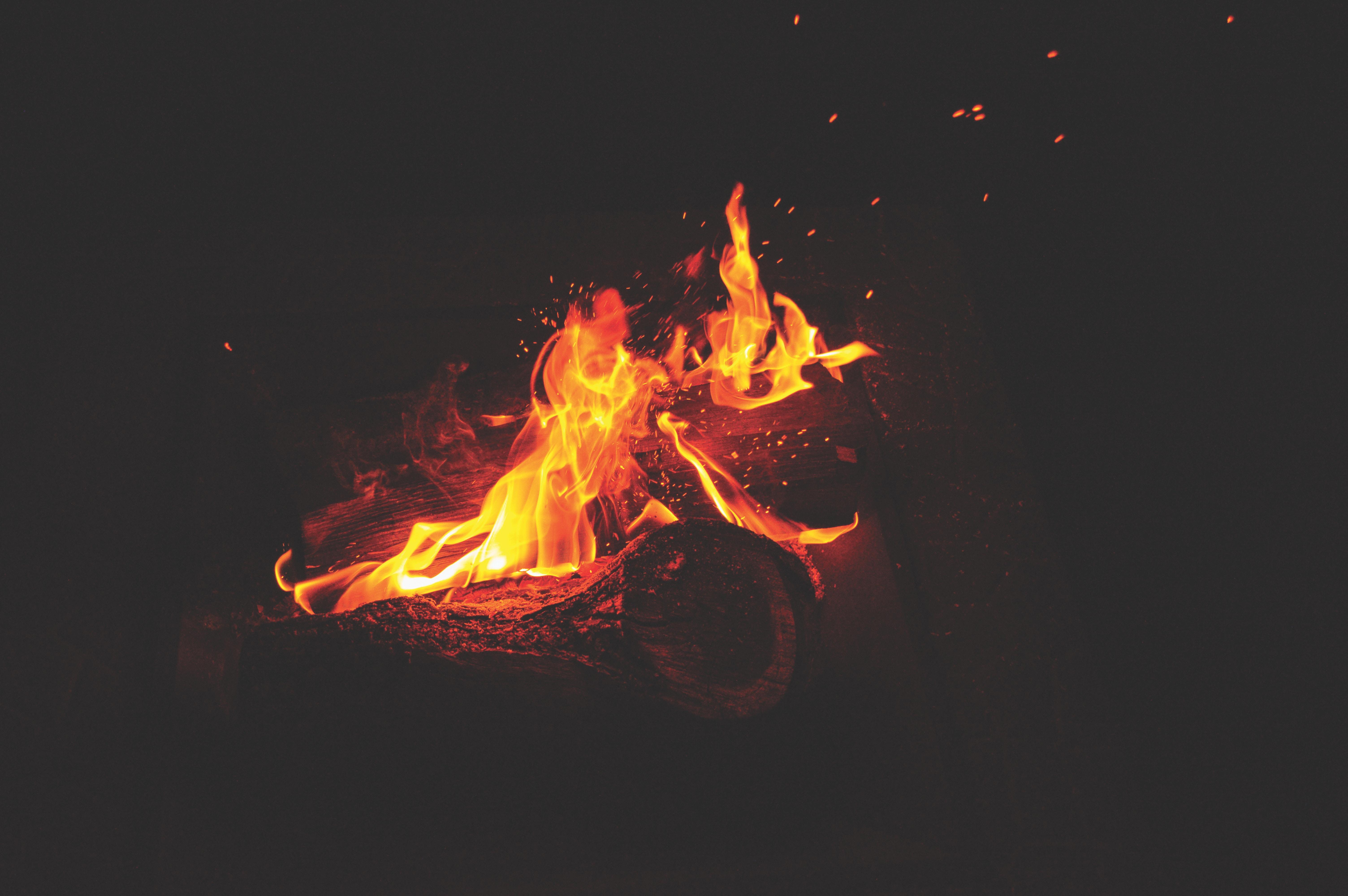 6016x4000 Full HD bon fire wallpaper