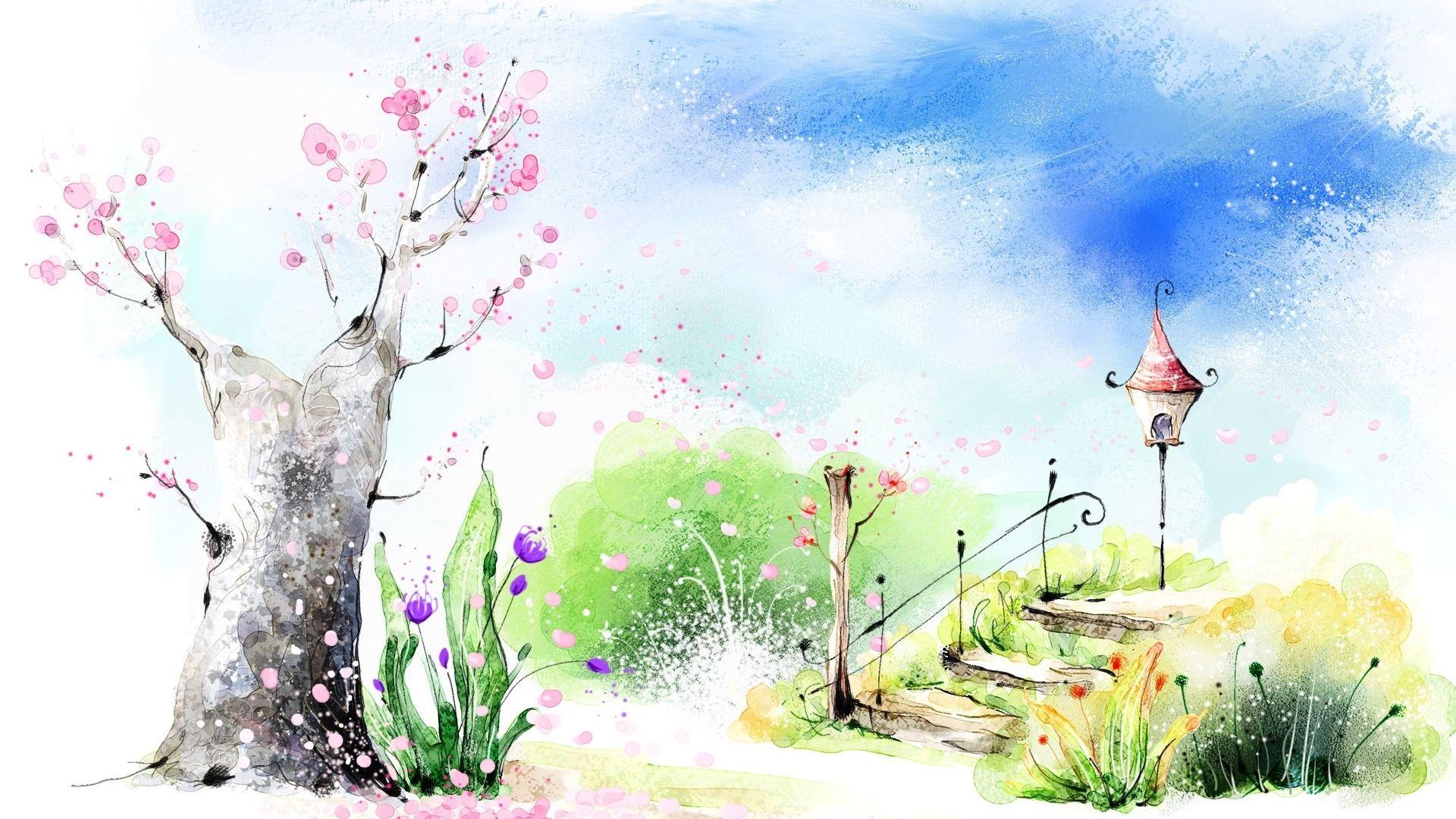 1920x1080 Drawing Wallpaper