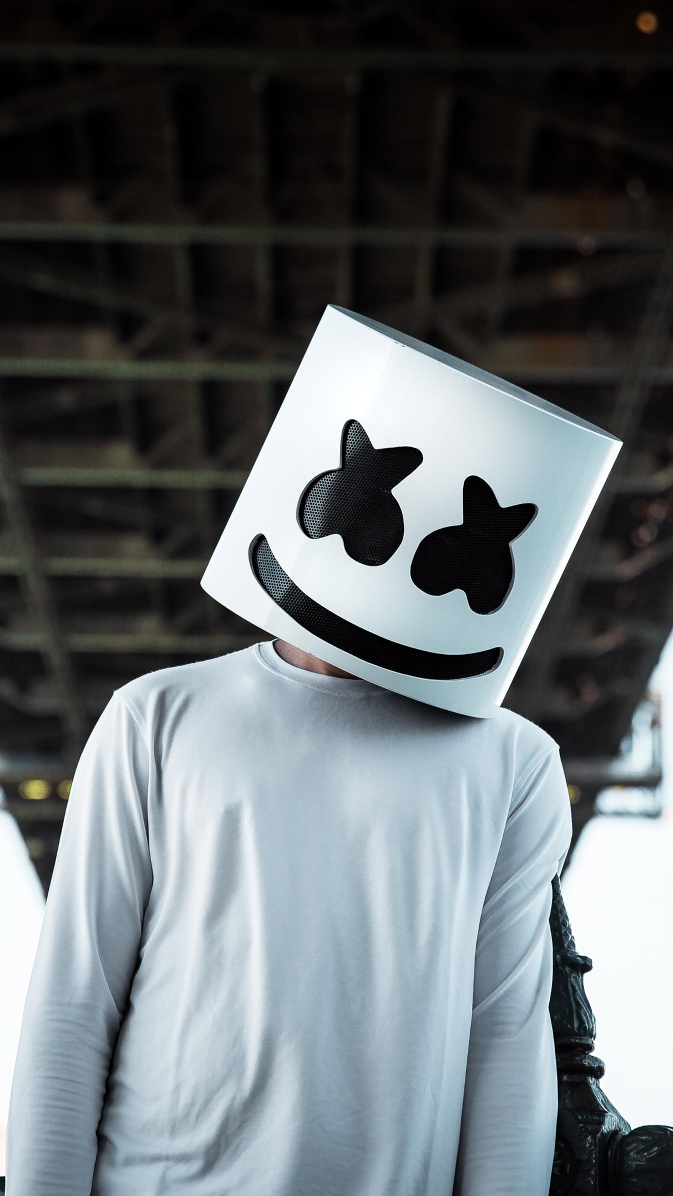 2160x3840 American DJ Marshmello 4K Ultra HD Mobile Wallpaper