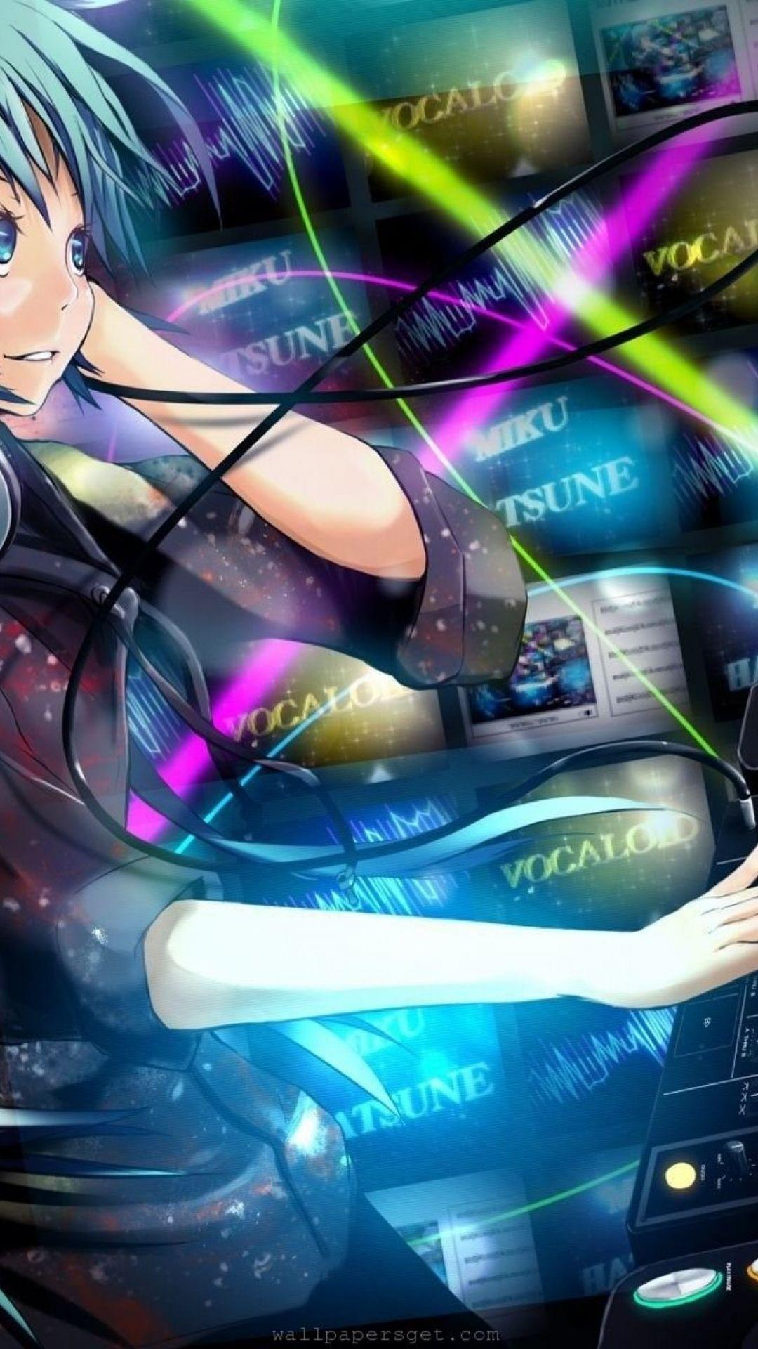 1080x1920 Anime Music iPhone Wallpaper