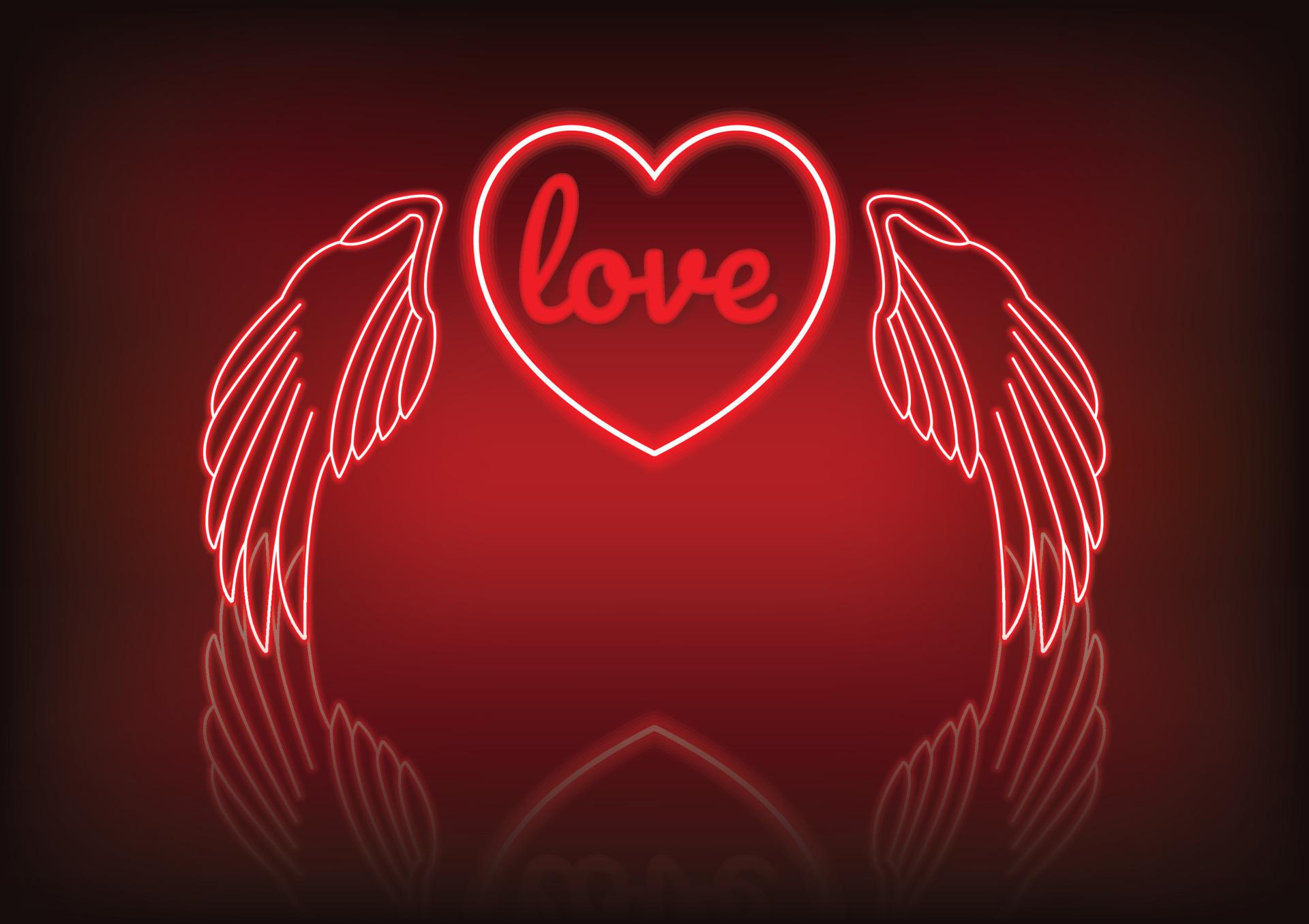 Beautiful Neon Heart Wallpapers Top Free Beautiful Neon Heart Backgrounds Wallpaperaccess 3502