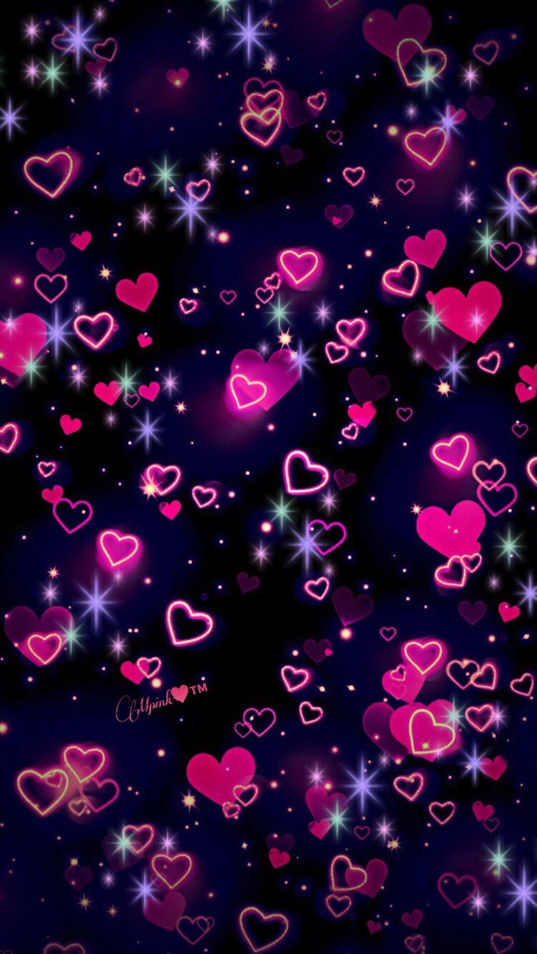 1080x1920 Cute Heart Wallpaper