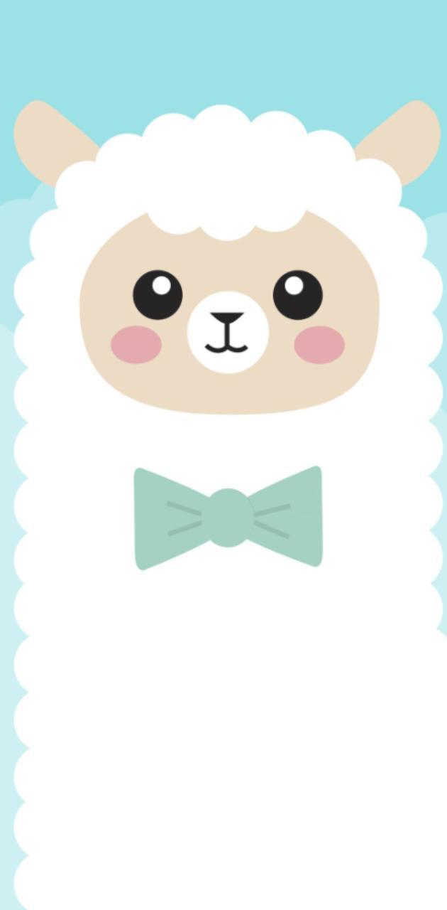 630x1280 Llama wallpaper