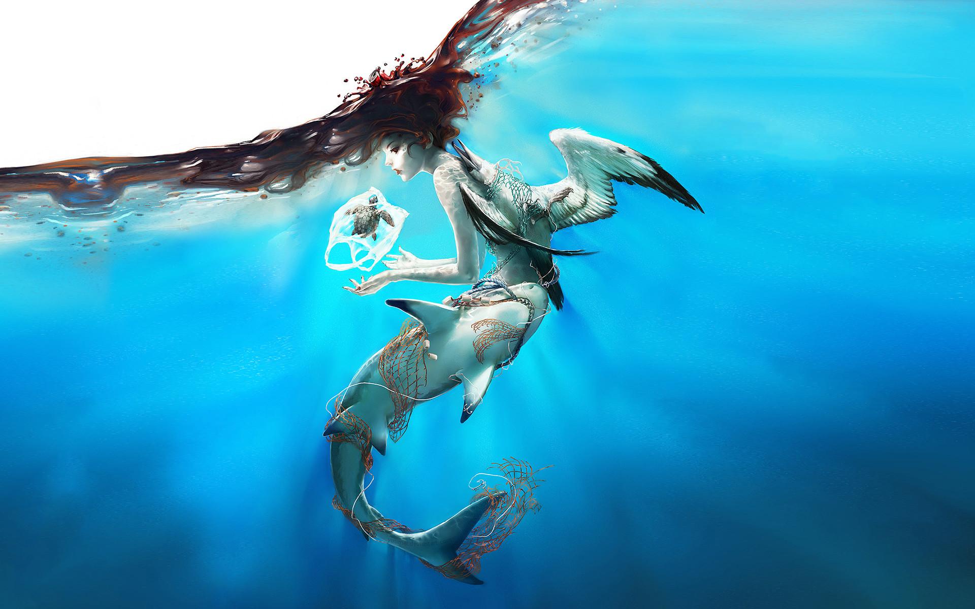1920x1200 Sea Monster Wallpaper