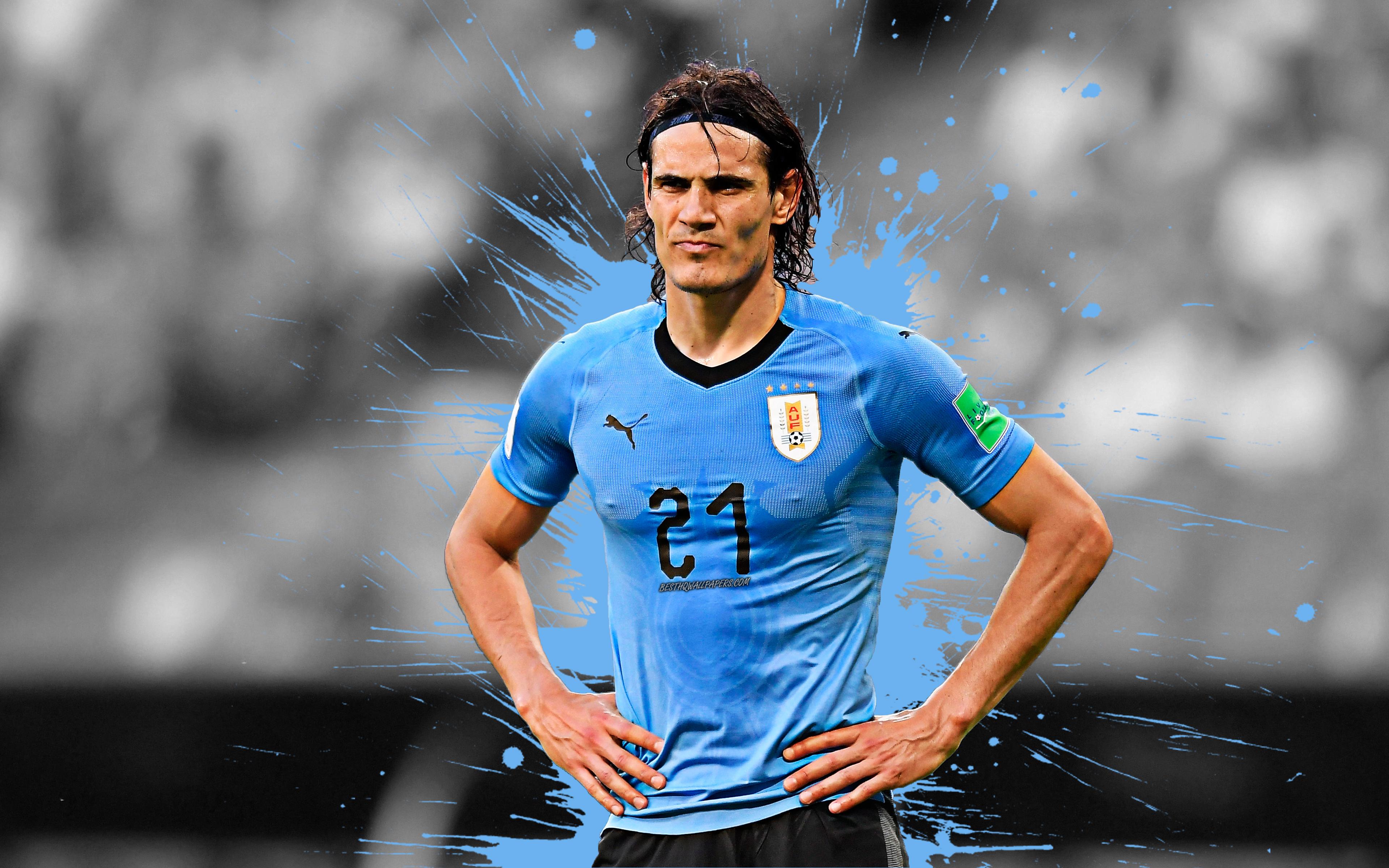 3840x2400 Edinson Cavani 4k Ultra HD Wallpaper