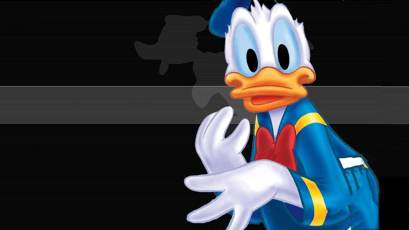 1366x768 Donald Duck Wallpaper