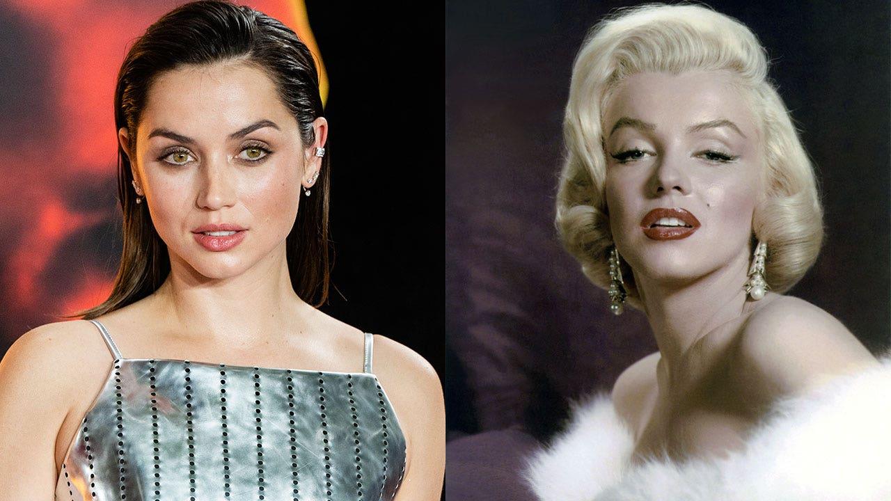 1280x720 Blonde' star Ana de Armas stuns as Marilyn Monroe in newly released photo