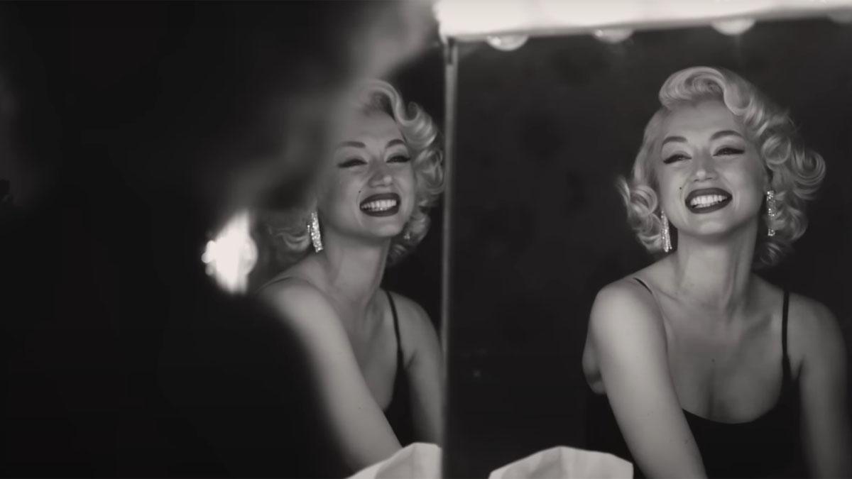 1200x675 Ana de Armas becomes Marilyn Monroe in Blonde's first teaser