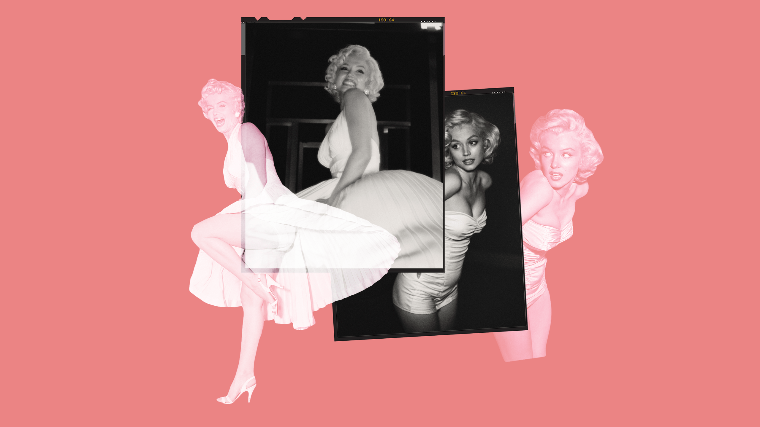 2560x1440 How Ana de Armas Transformed Into Marilyn Monroe for 'Blonde'