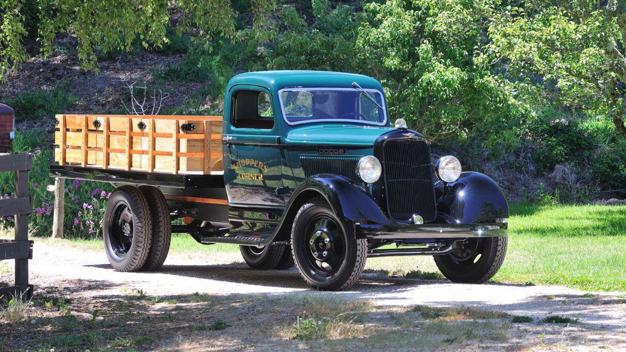 1244x700 Dodge Model K 32 Flatbed Transport Retro Vintage Truck Wallpaperx936
