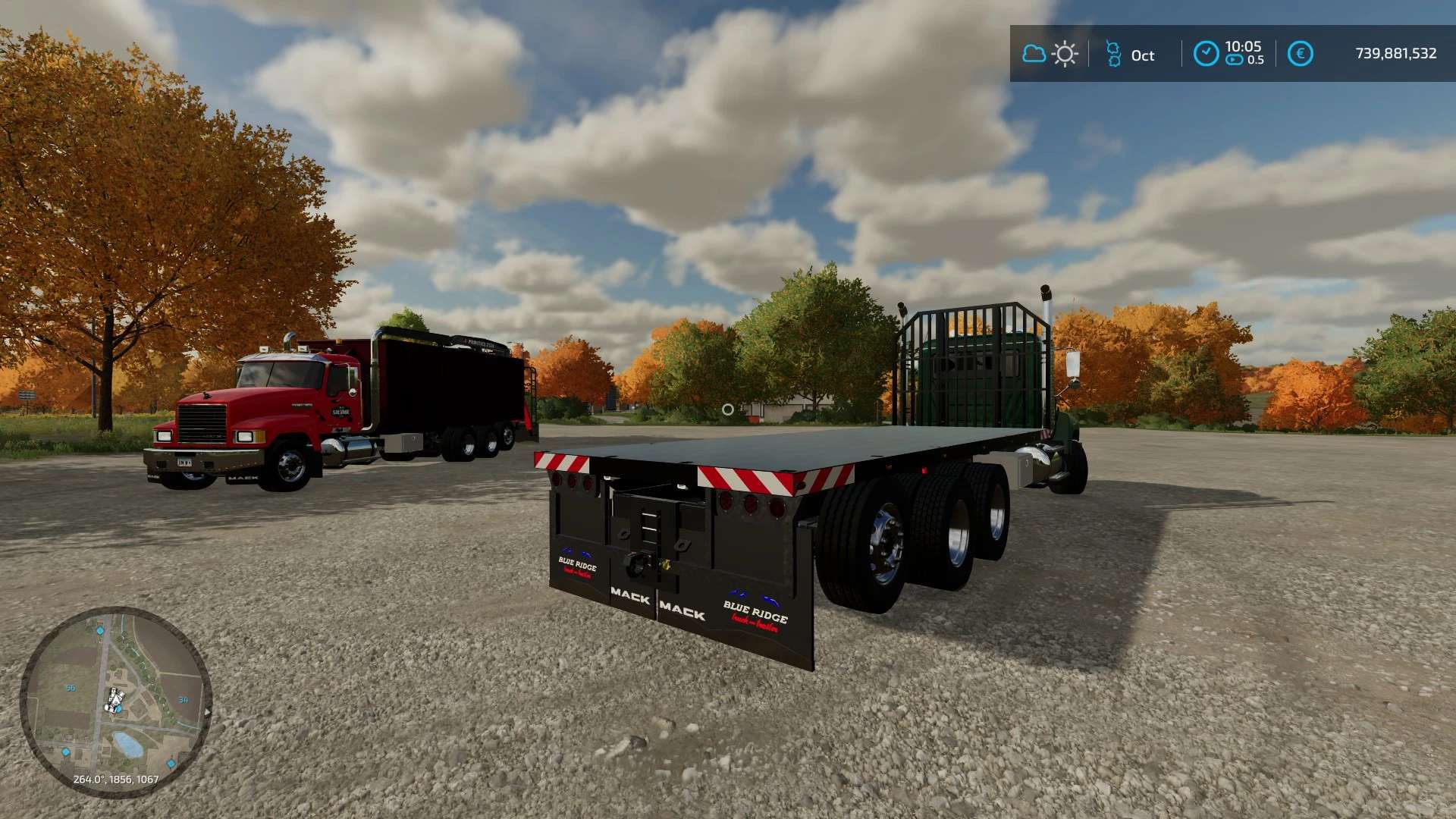 1920x1080 Mack Flatbed + Salvage Trucks Pack v1.0 FS22 Simulator 22 Mod