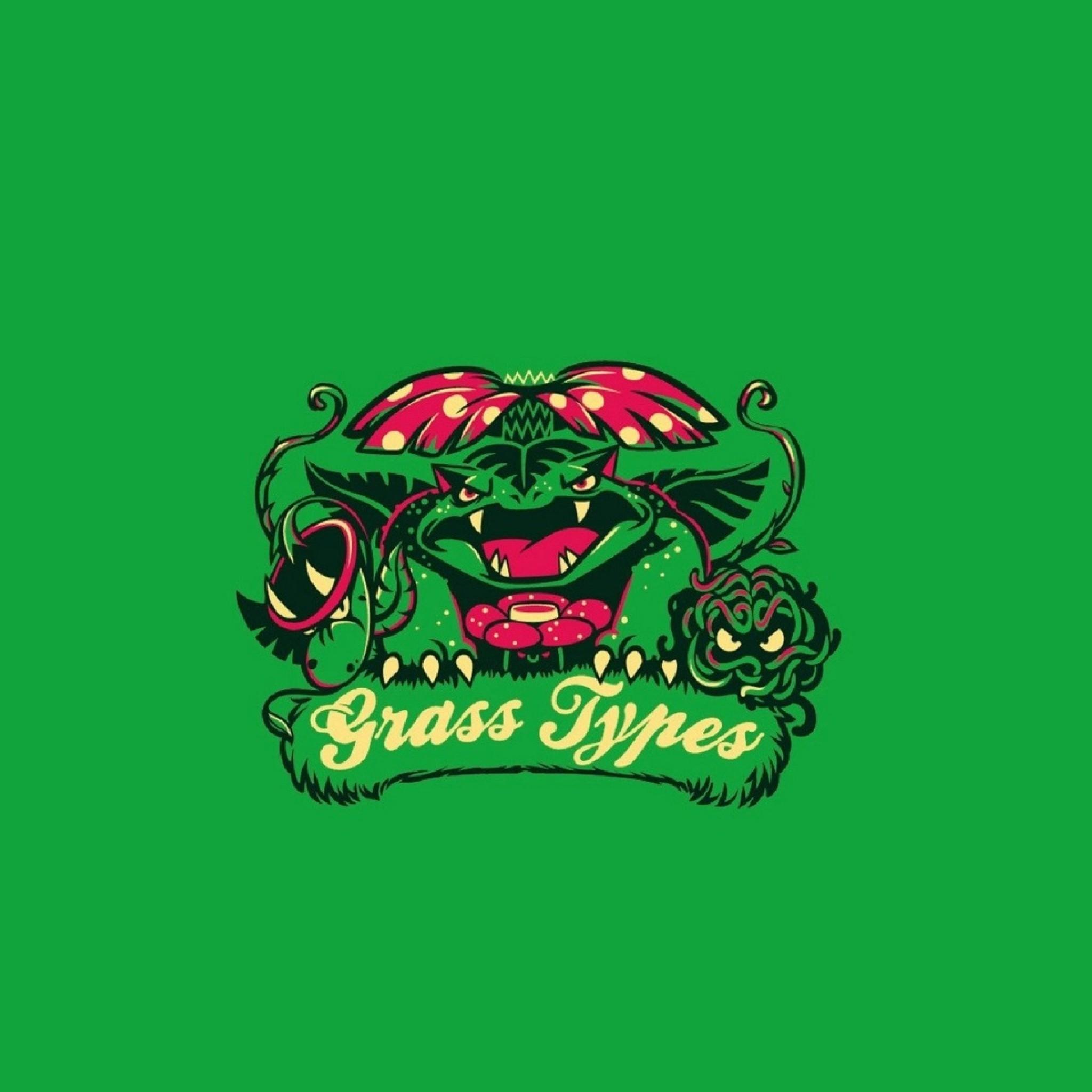 2048x2048 Grass Pokemon Wallpaper