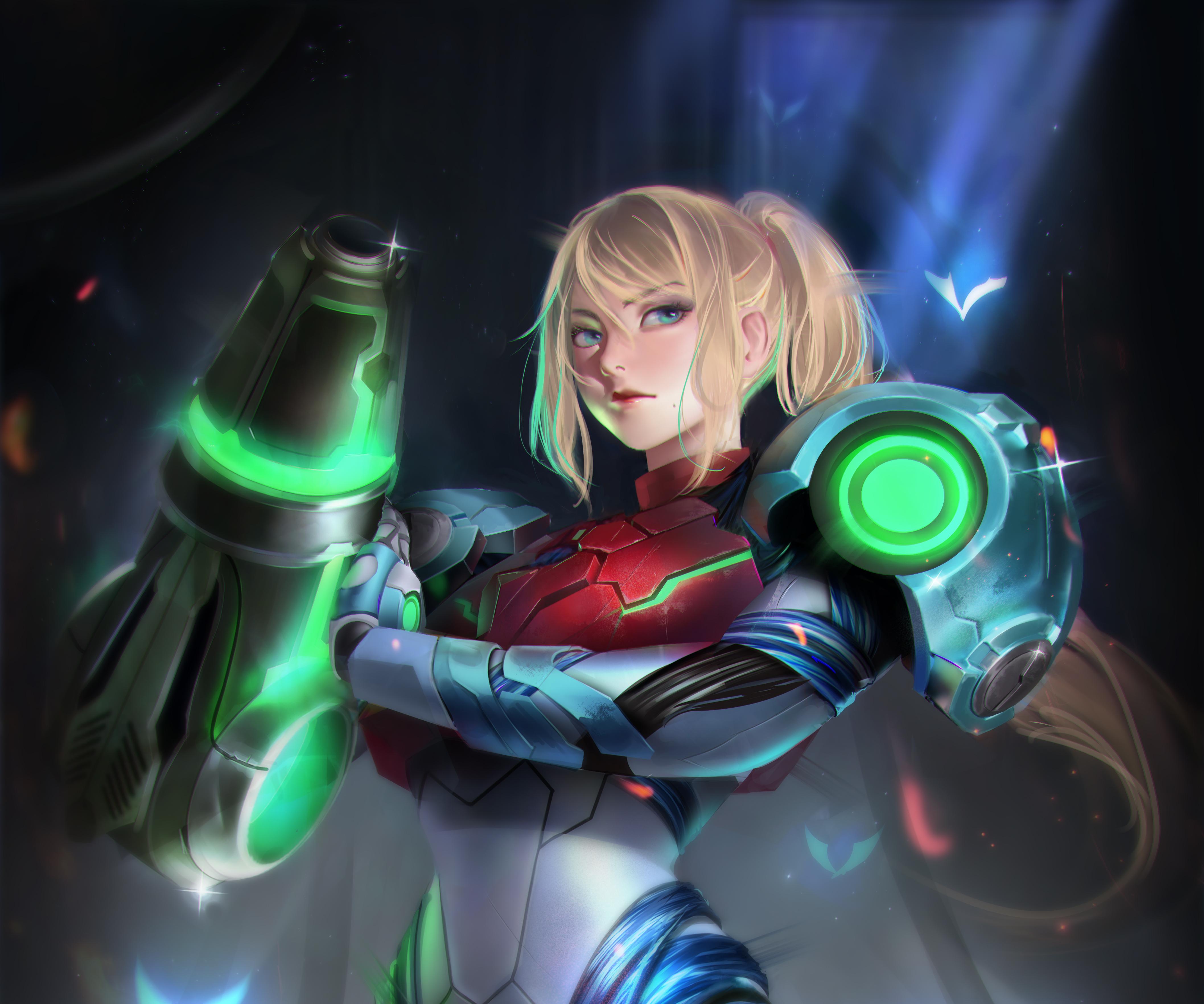 4231x3526 4K Samus Aran Wallpaper and Background Image