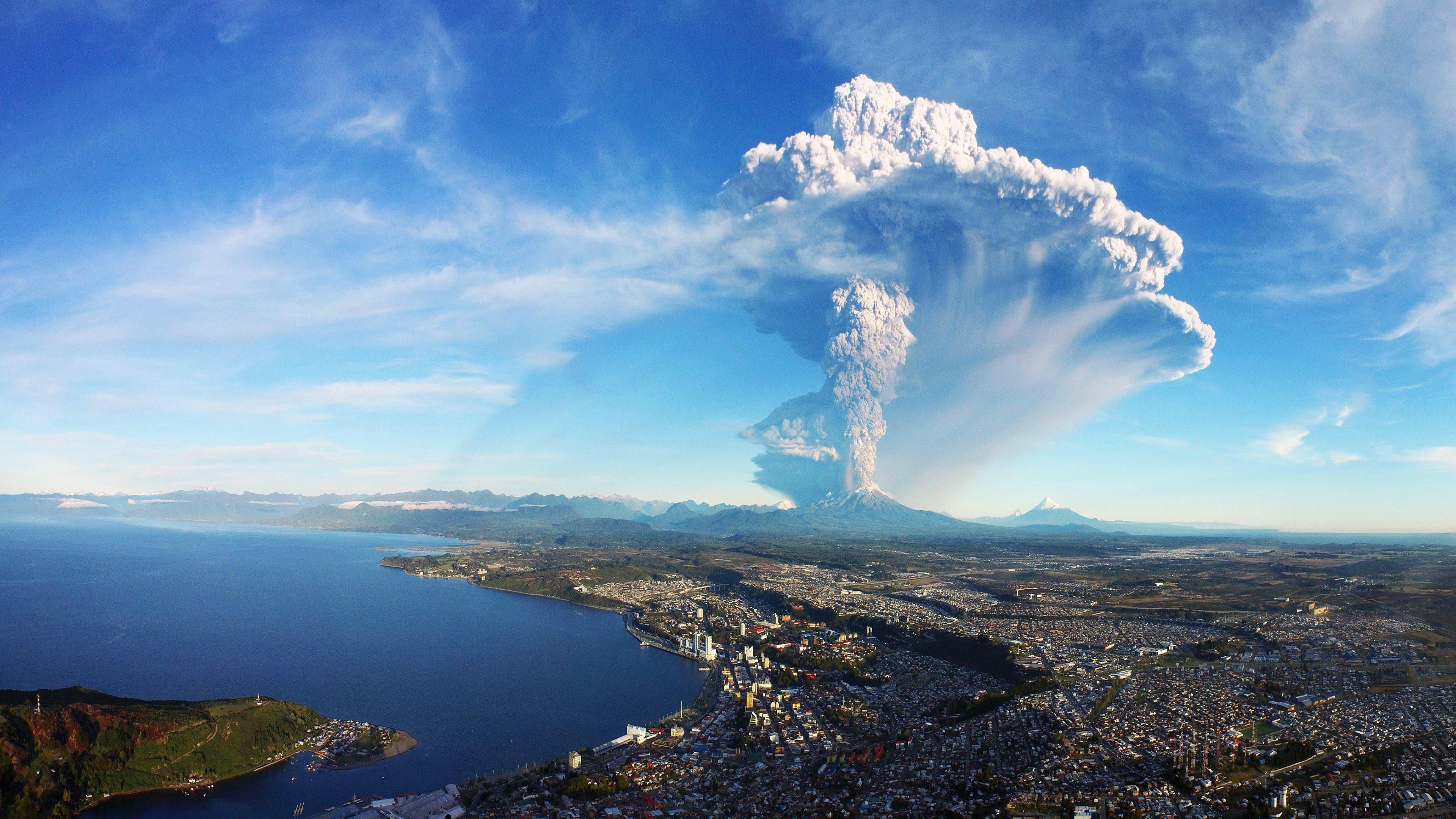 3840x2160 Calbuco 4K wallpaper for your desktop or mobile screen free and easy to download