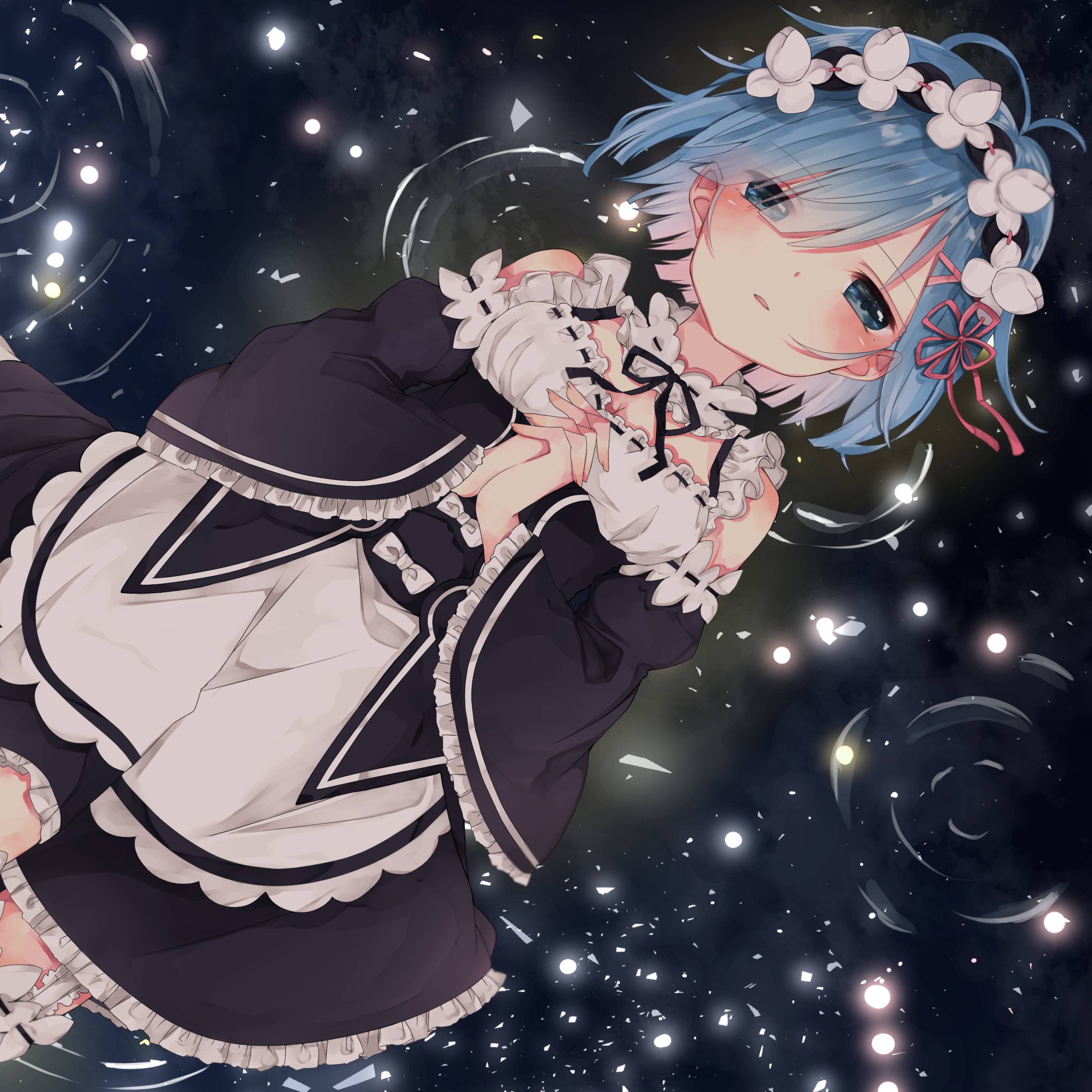 2932x2932 Rem 4K Re ZERO iPad Pro Retina Display Wallpaper, HD Anime 4K Wallpaper, Image, Photo and Background