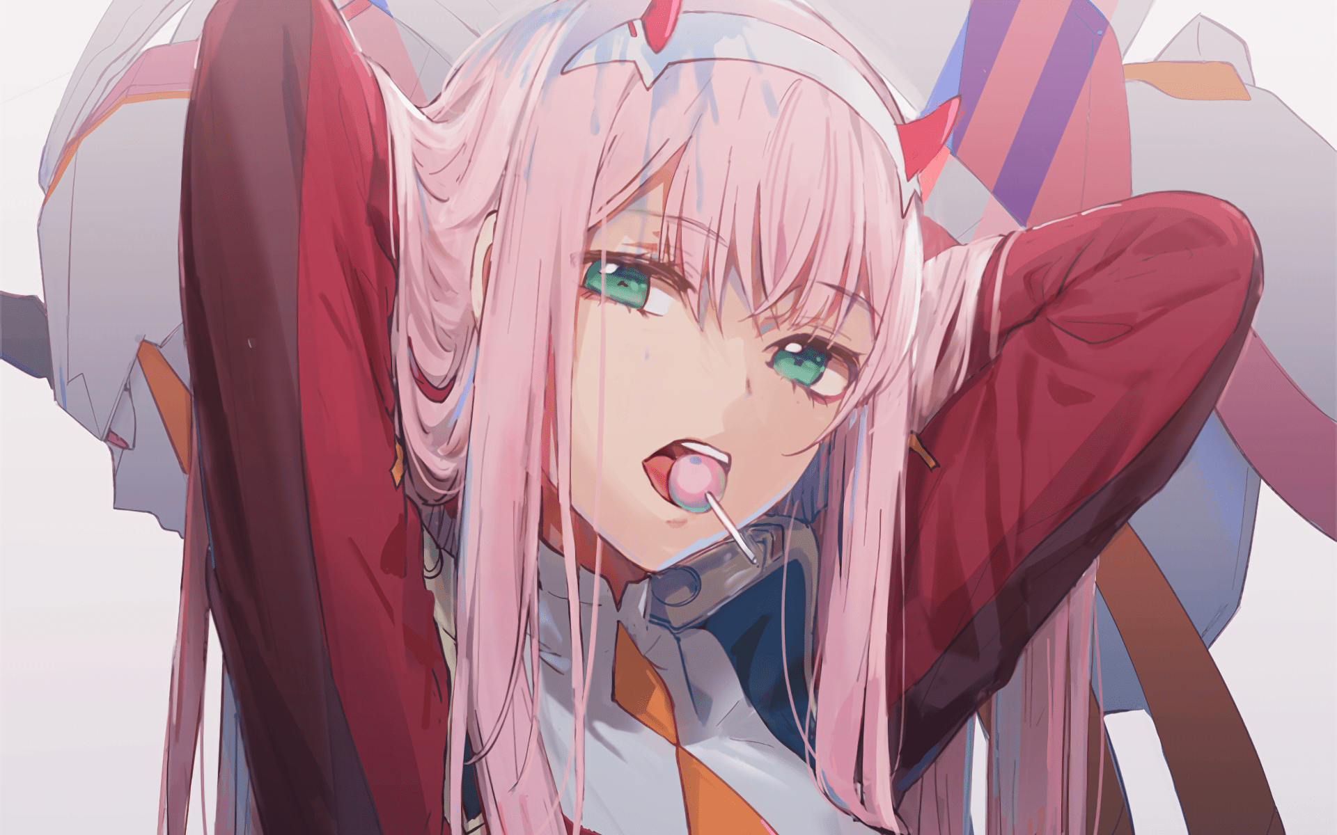 1920x1200 Zero Two (Darling in the FranXX) HD Wallpaper and Background