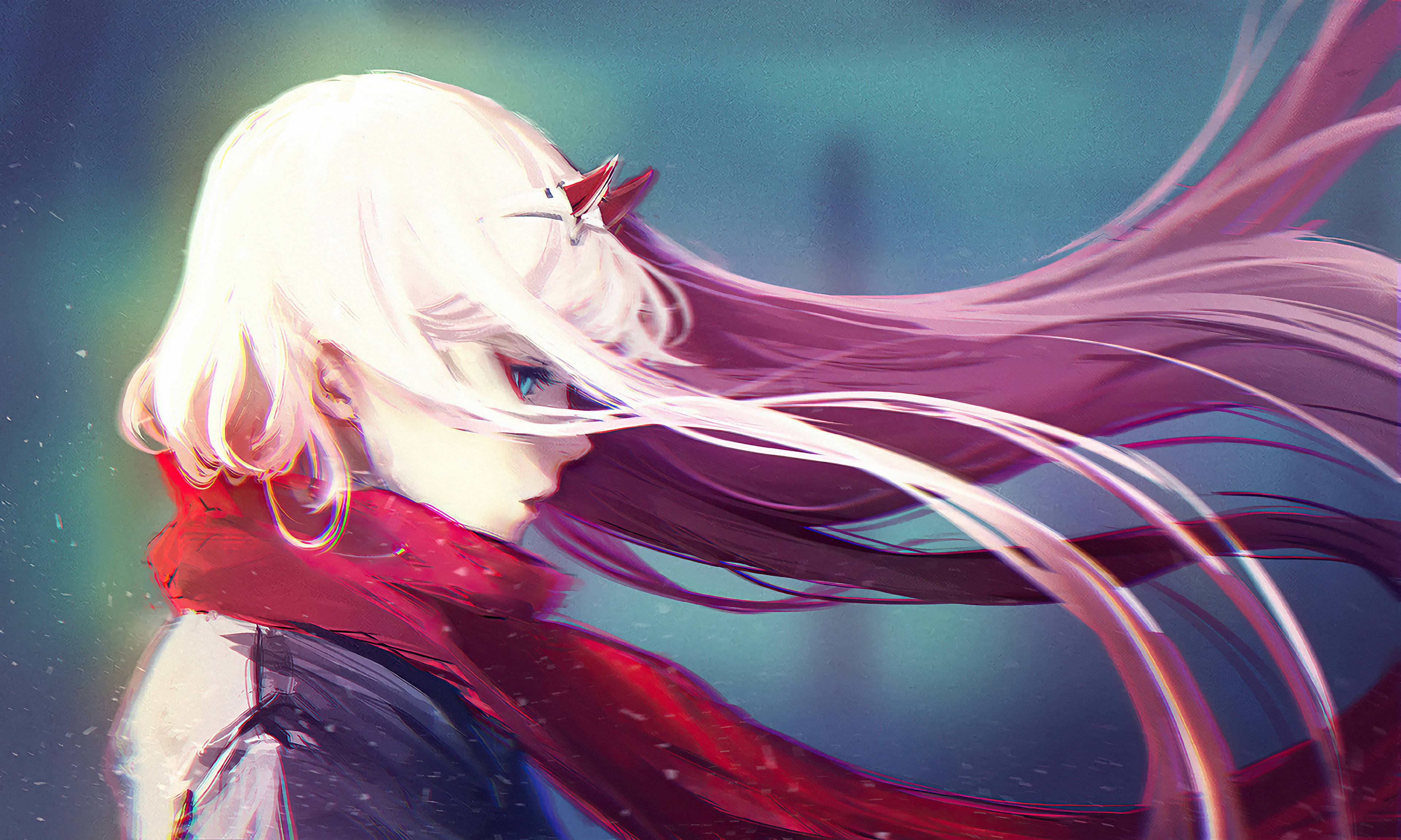 3840x2304 Zero Two Darling In The Fran XX 4k iPad Air HD 4k Wallpaper, Image, Background, Photo and Picture