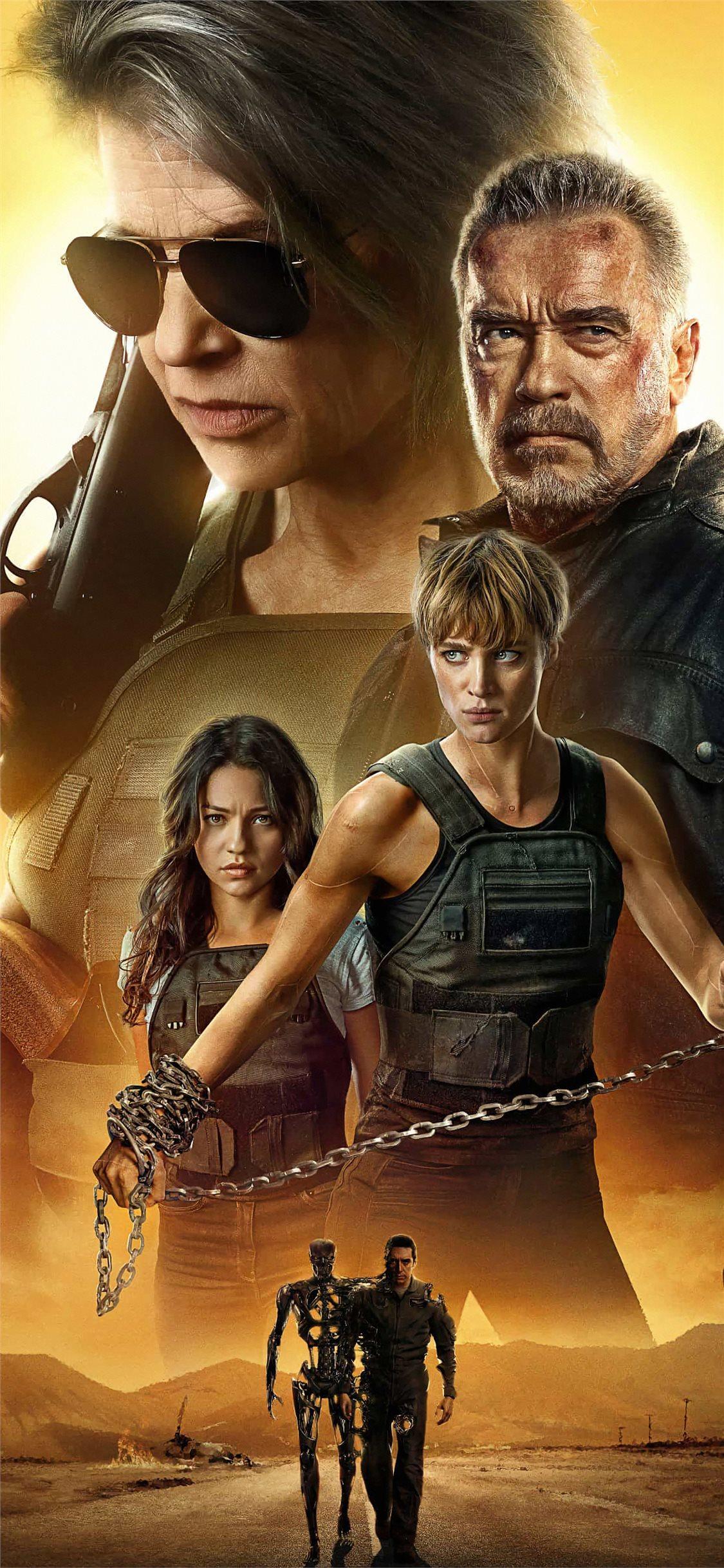 1125x2436 Terminator Dark Fate iPhone Wallpaper