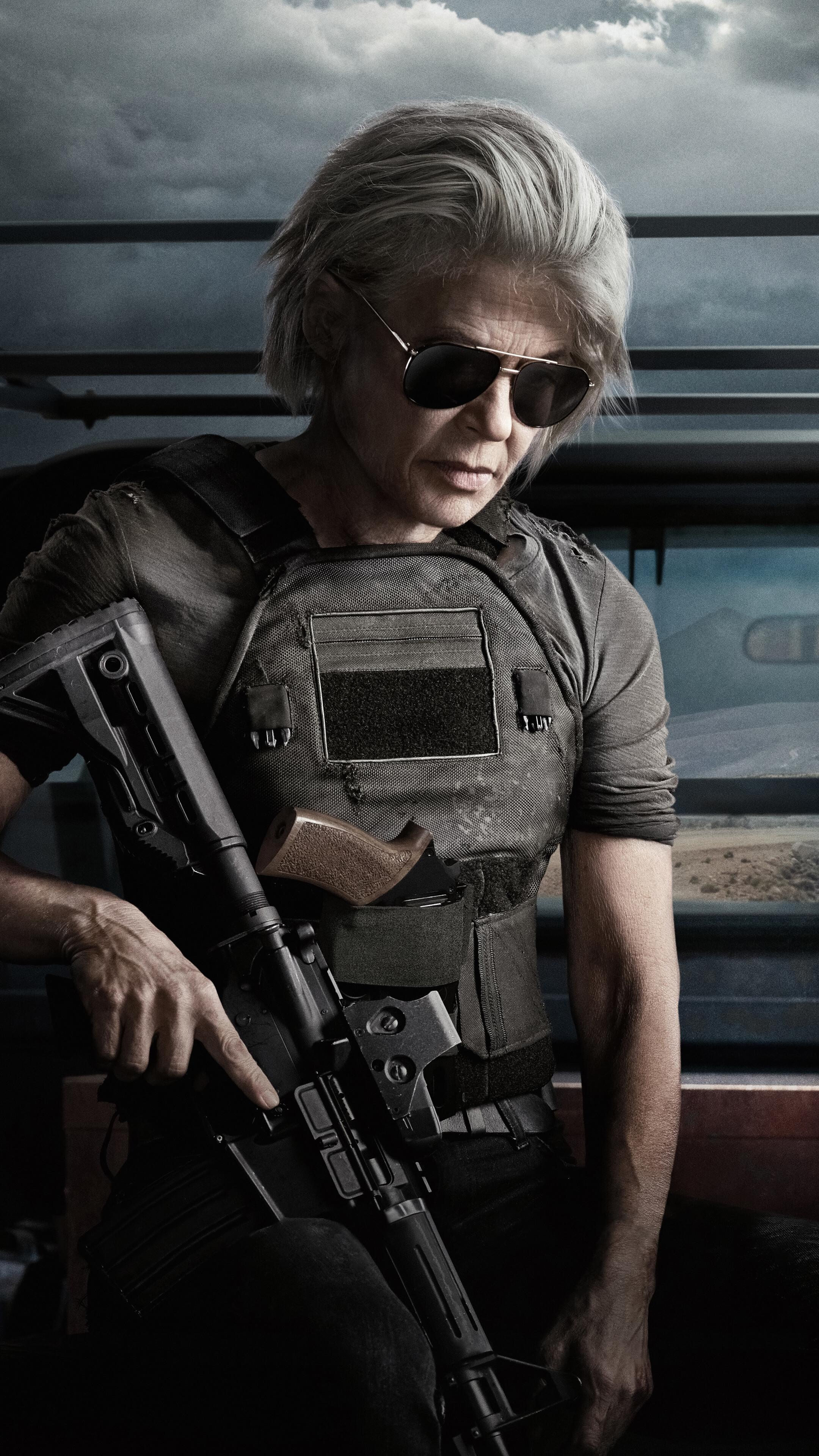 2160x3840 Terminator: Dark Fate, Movie, Poster, Linda Hamilton, 4K phone HD Wallpaper, Image, Background, Photo and Picture Gallery HD Wallpaper