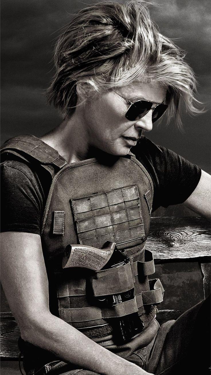 736x1308 linda hamilton in terminator dark fate iPhone X Wallpaper. Linda hamilton terminator, Terminator, Terminator movies