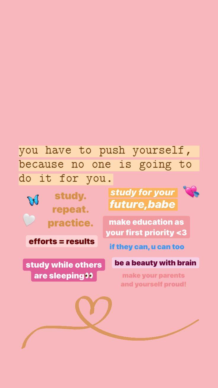 736x1309 Self Love Study Motivation Wallpaper