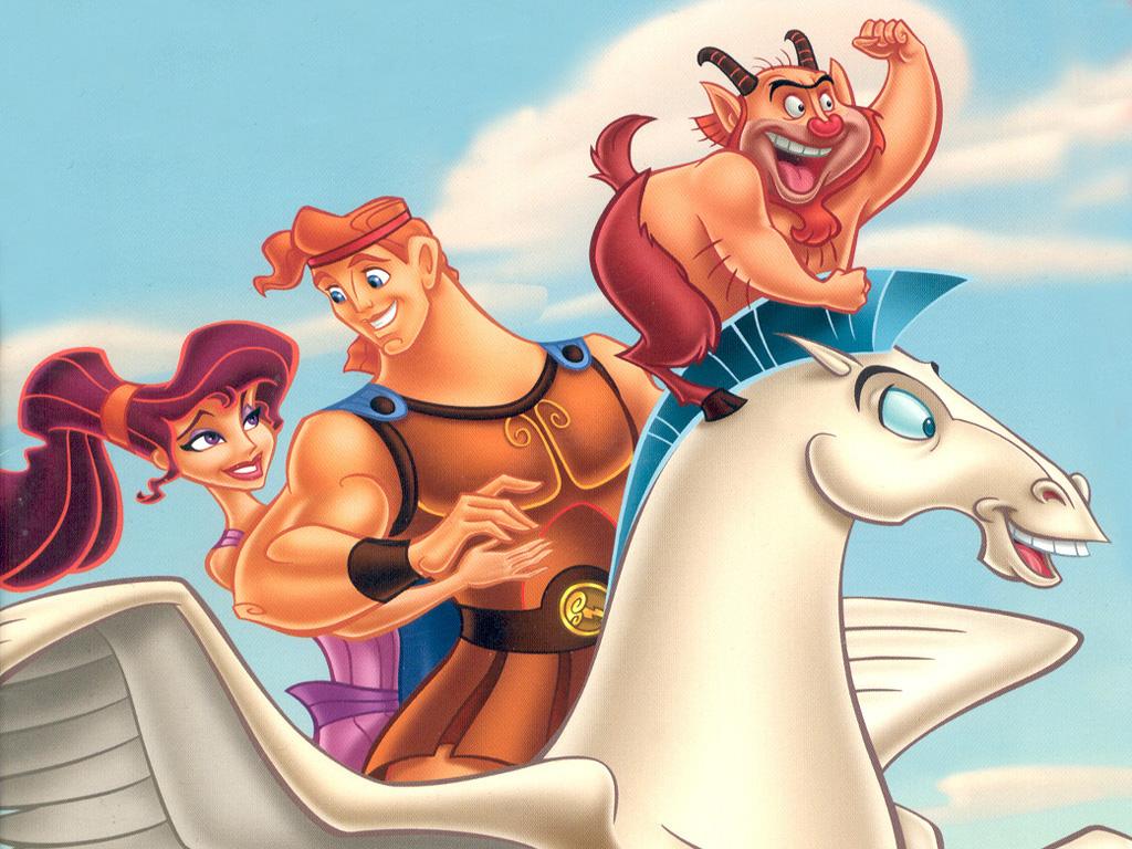 1024x768 Wallpaper Disney Hercules Cartoons