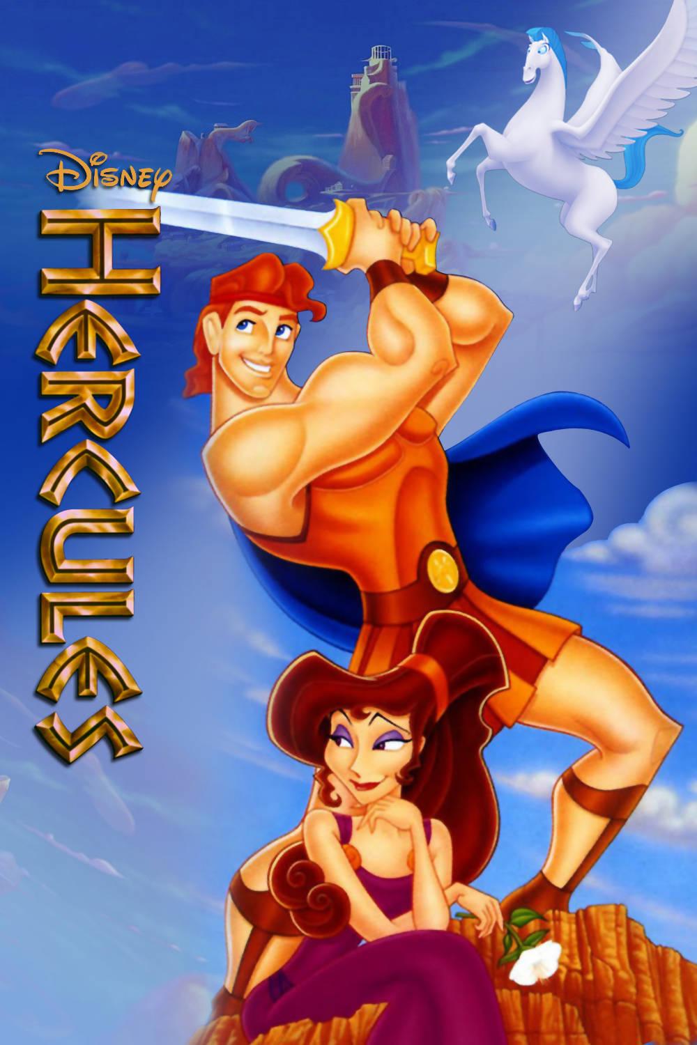 1000x1500 Download Hercules Animated Movie Poster Wallpaper