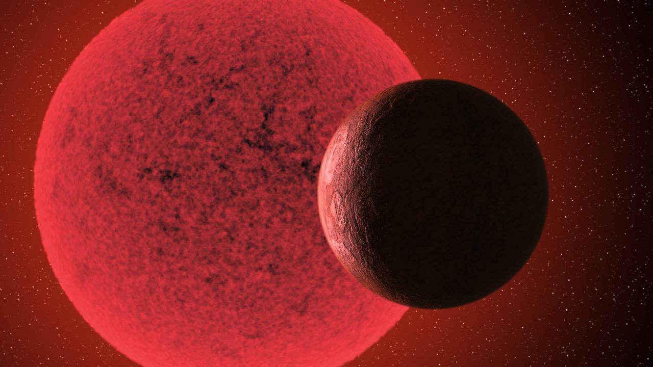 1280x720 A New Super Earth Detected Orbiting A Red Dwarf Star. Instituto De Astrofísica De Canarias • IAC