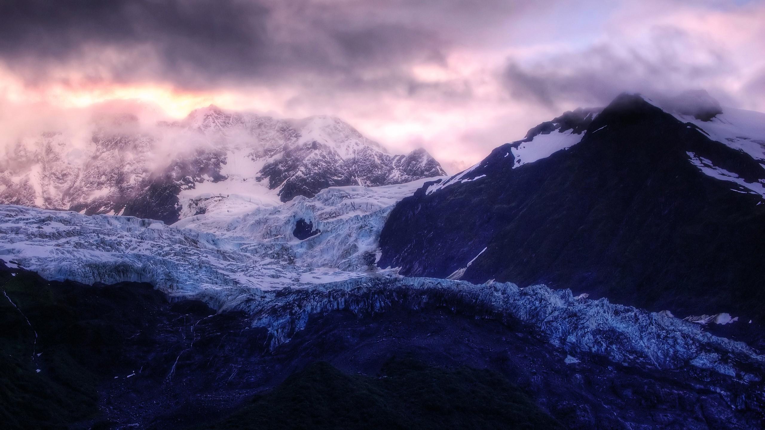2560x1440 Alaska Night Sky HD Wallpaper