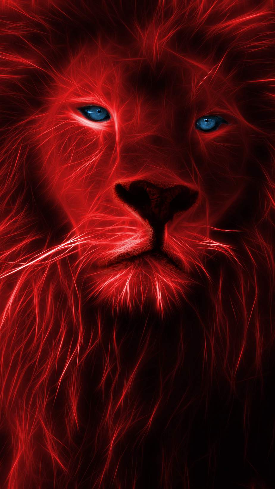 924x1643 The Lion King Fractalized IPhone Wallpaper Wallpaper : iPhone Wallpaper