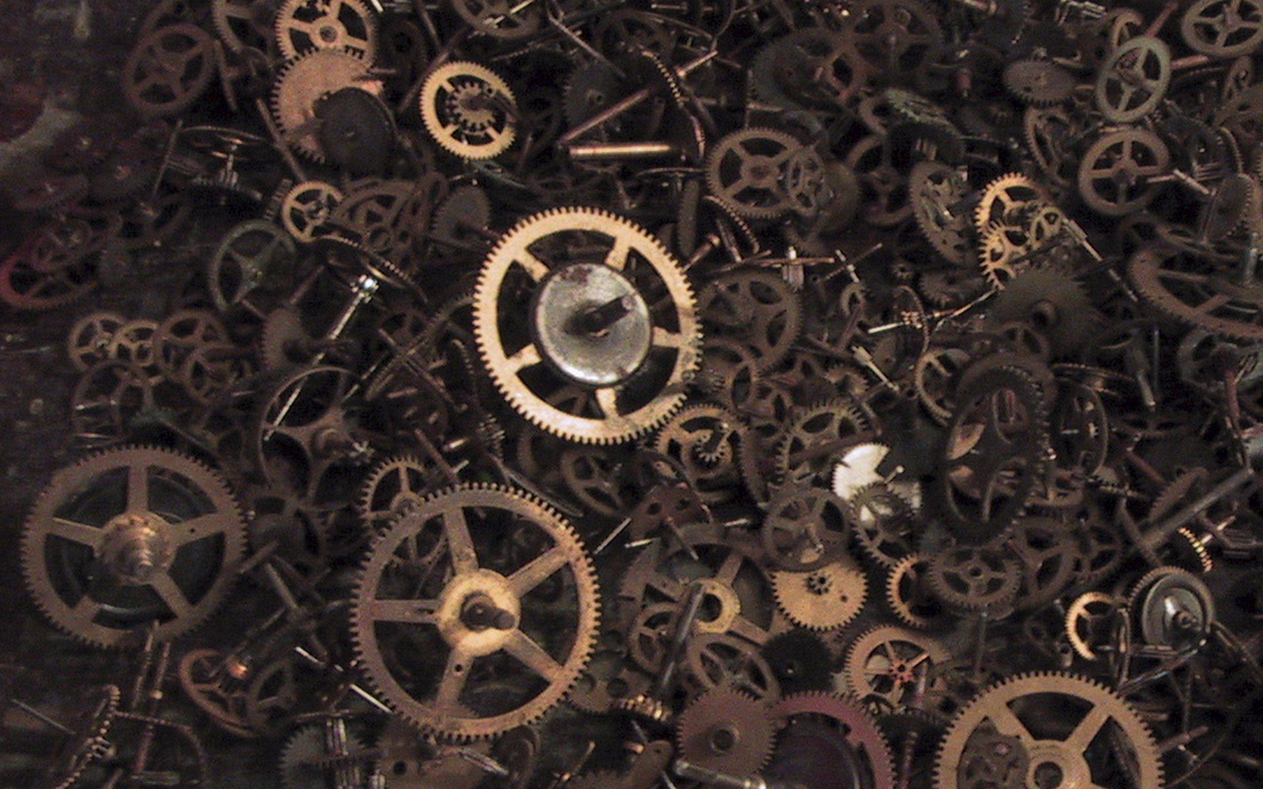 2560x1600 Steampunk gears clockwork widescreen watch cogs wallpaperx1616. Gear art, Steampunk gears, Steampunk