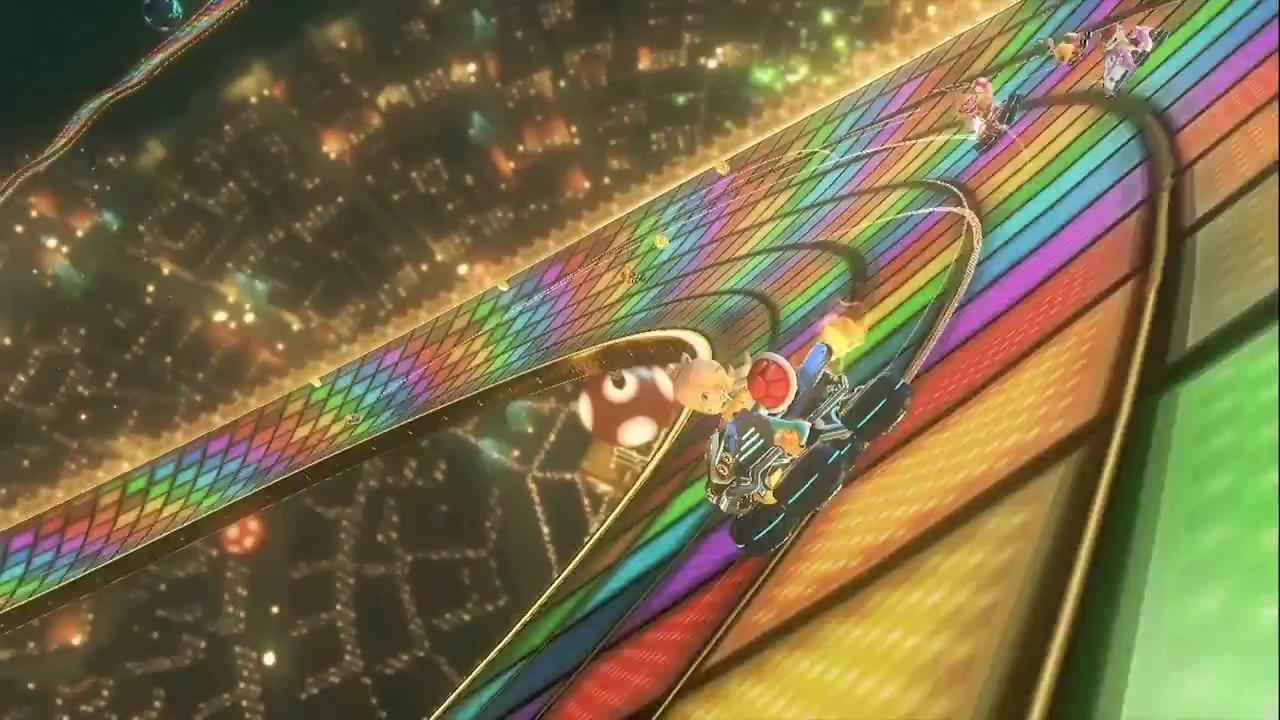 Mario Kart Rainbow Road Wallpapers Top Free Mario Kart Rainbow Road Backgrounds Wallpaperaccess 9455