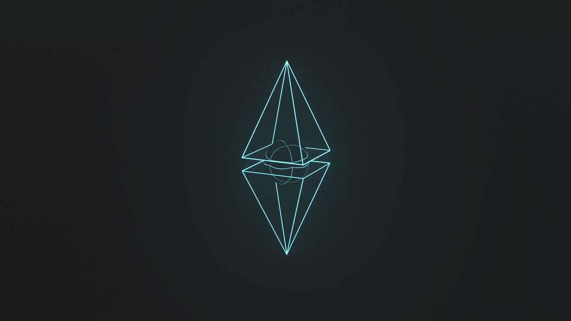 1920x1080 Abstract Black Void Diamond Live Wallpaper