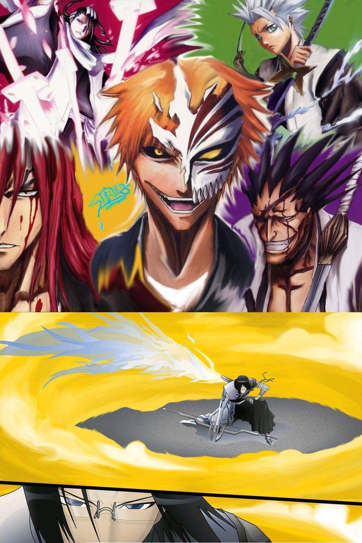 Bleach Iphone Wallpapers Top Free Bleach Iphone Backgrounds Wallpaperaccess