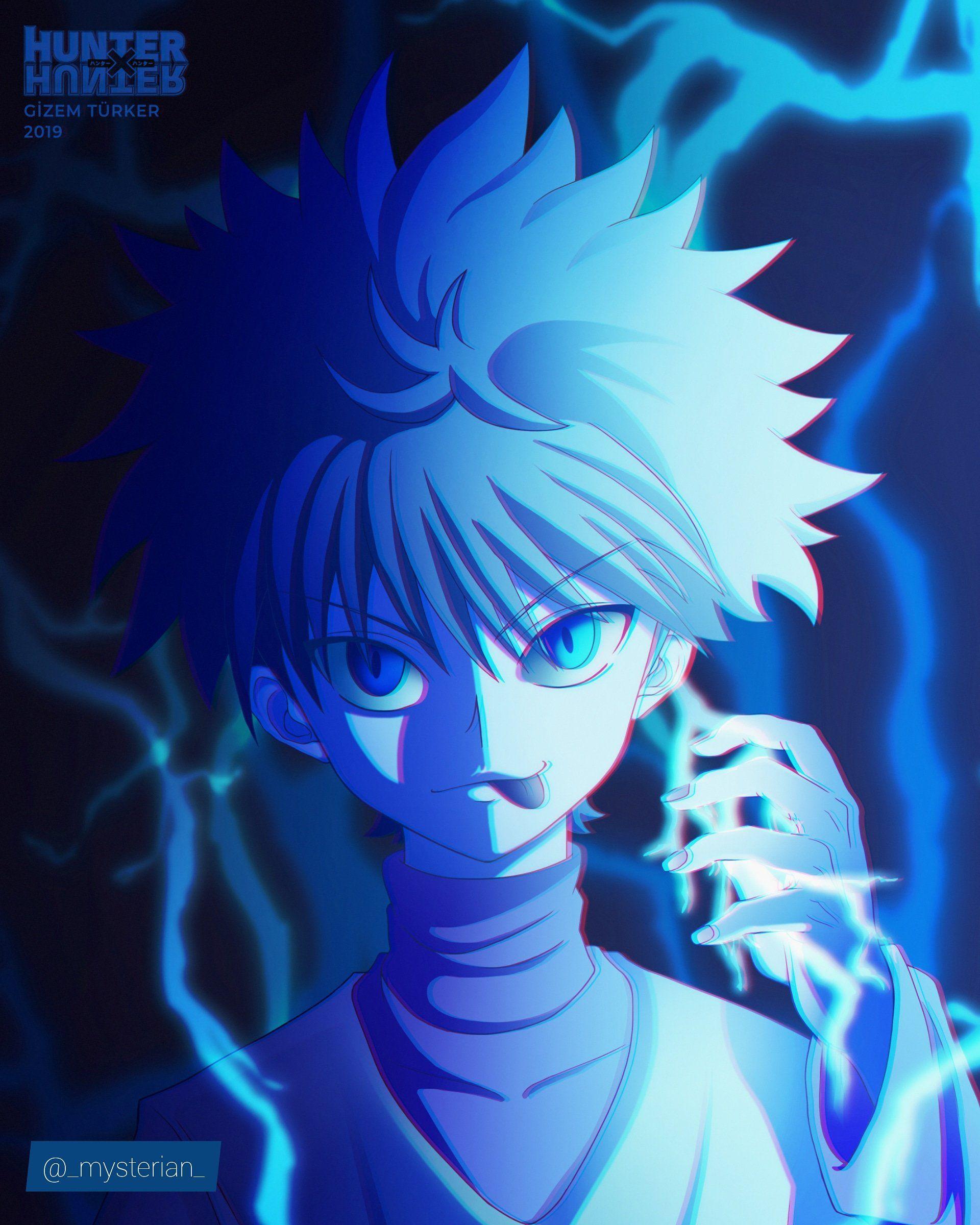 1920x2400 Killua Supreme Wallpaper