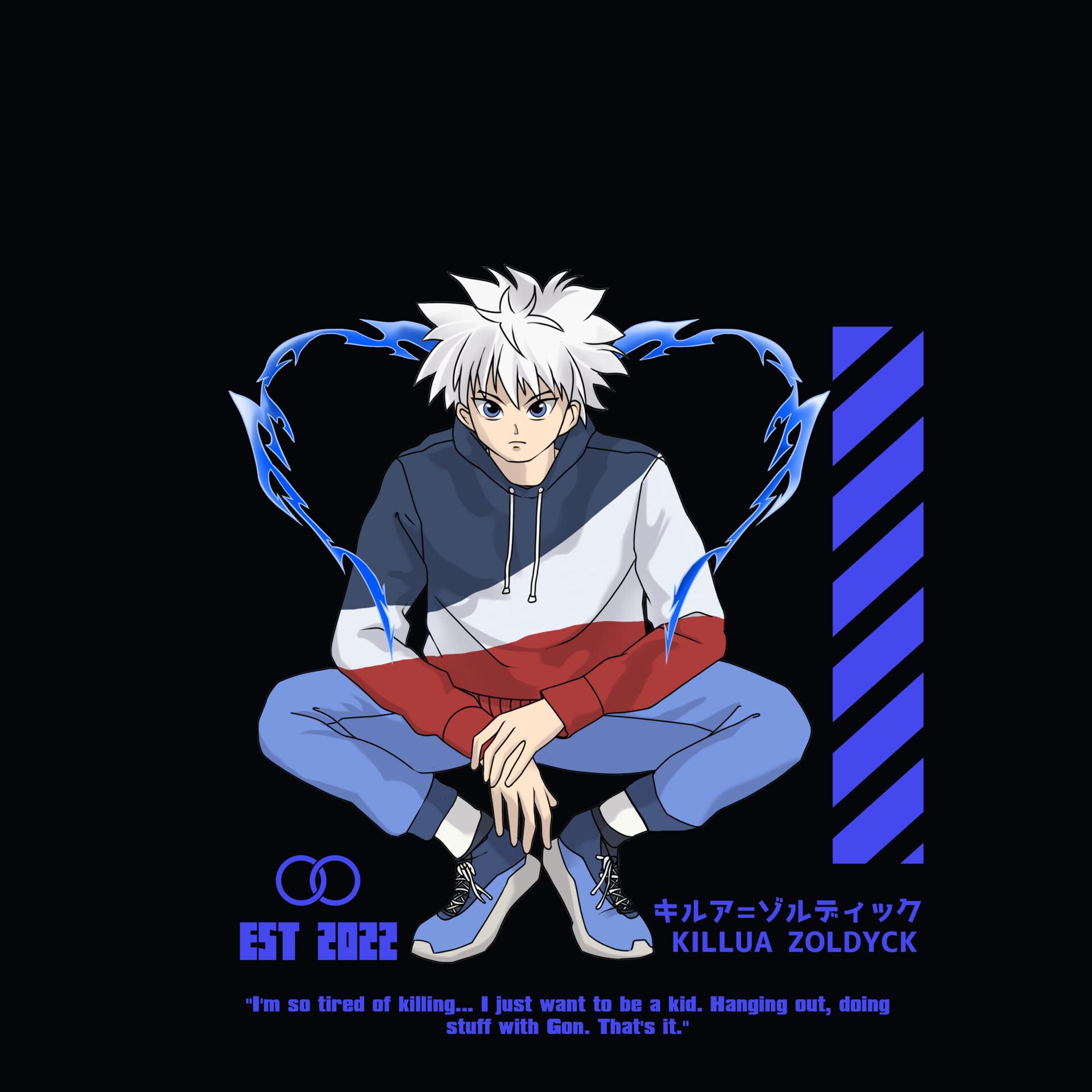 1920x1920 Killua Zoldyck Streetwear