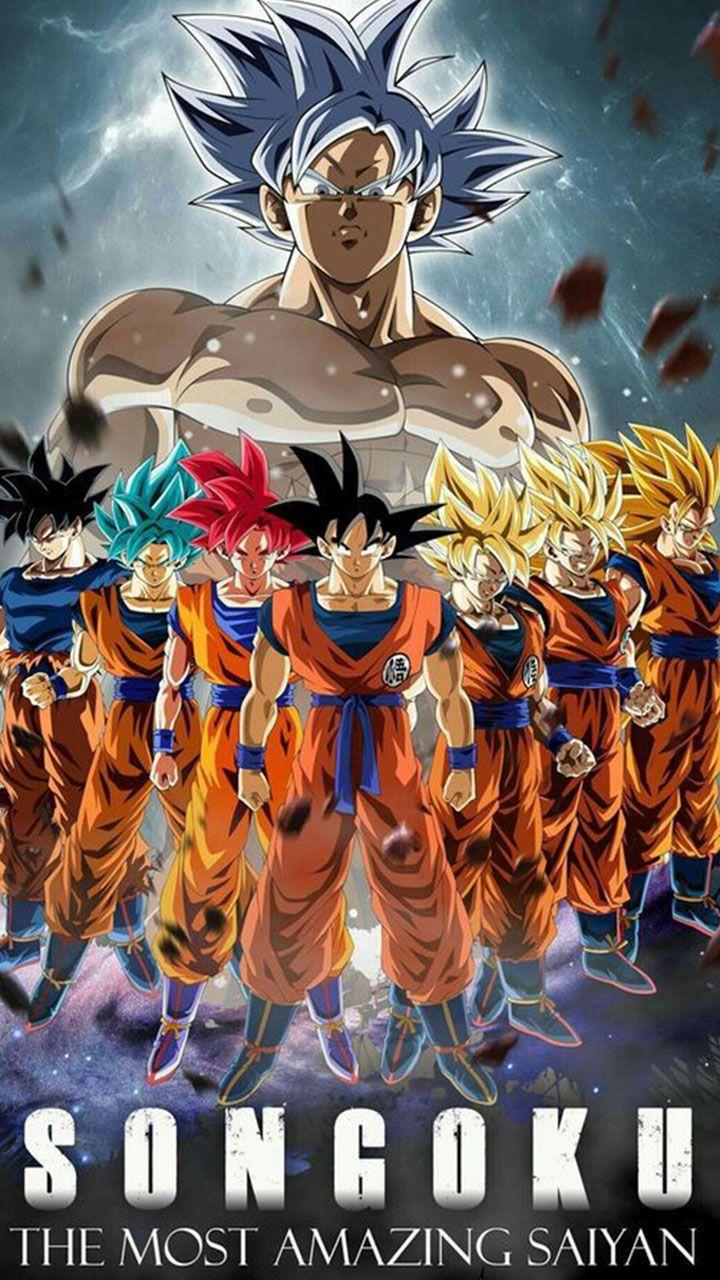 720x1280 Son Goku Wallpaper