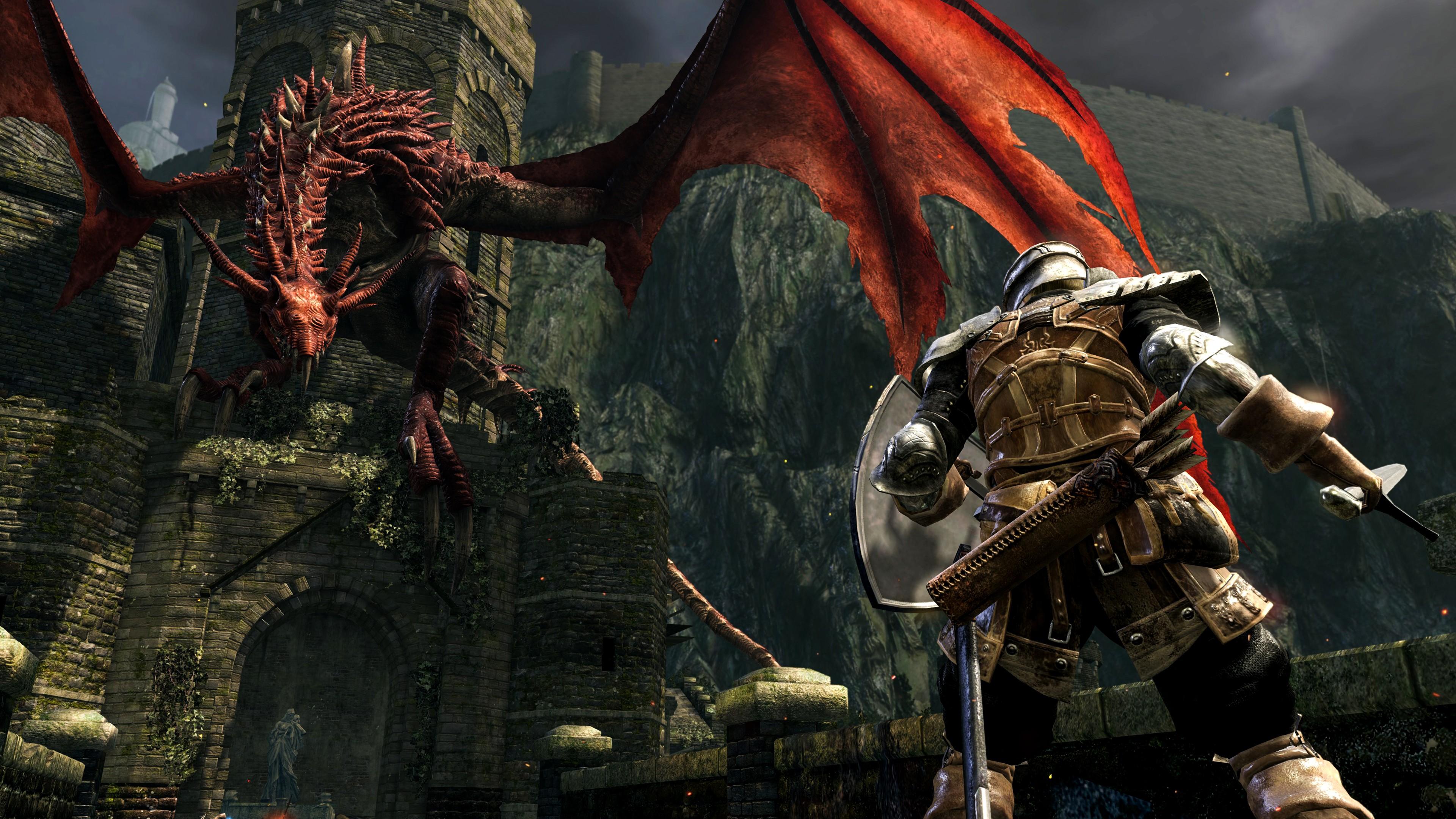 3840x2160 Wallpaper / Dark Souls Remastered, screenshot, 4K free download