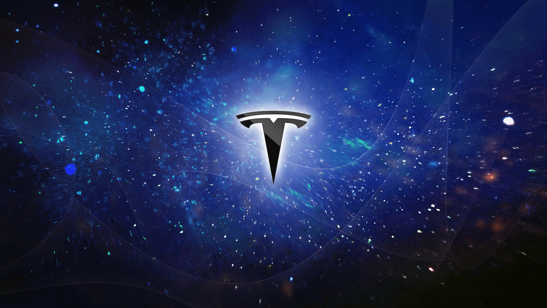 1920x1080 Tesla Logo Wallpaper