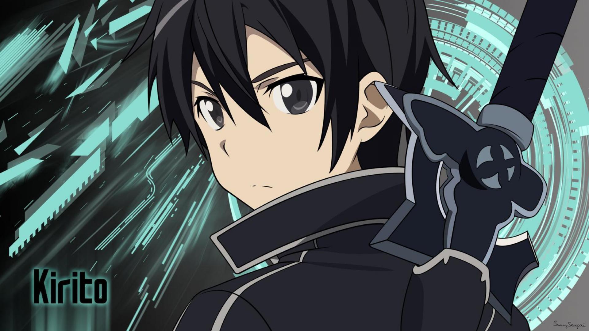 1920x1080 Sword Art Online Wallpaper Kirito