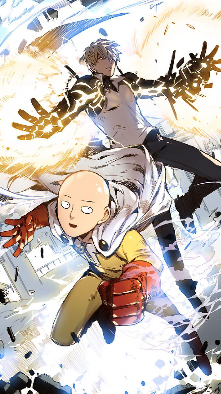 890x1590 One Punch Man Wallpaper