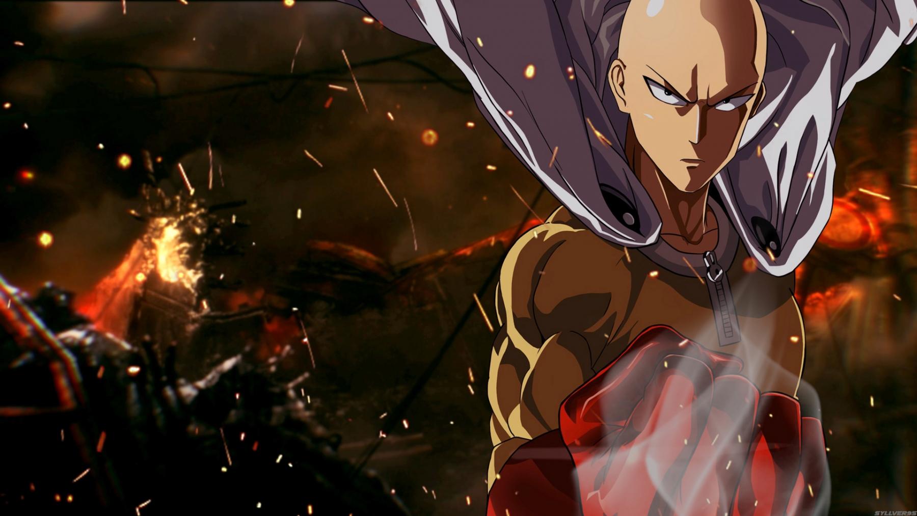 1800x1013 One Punch Man HD Wallpaper Collection