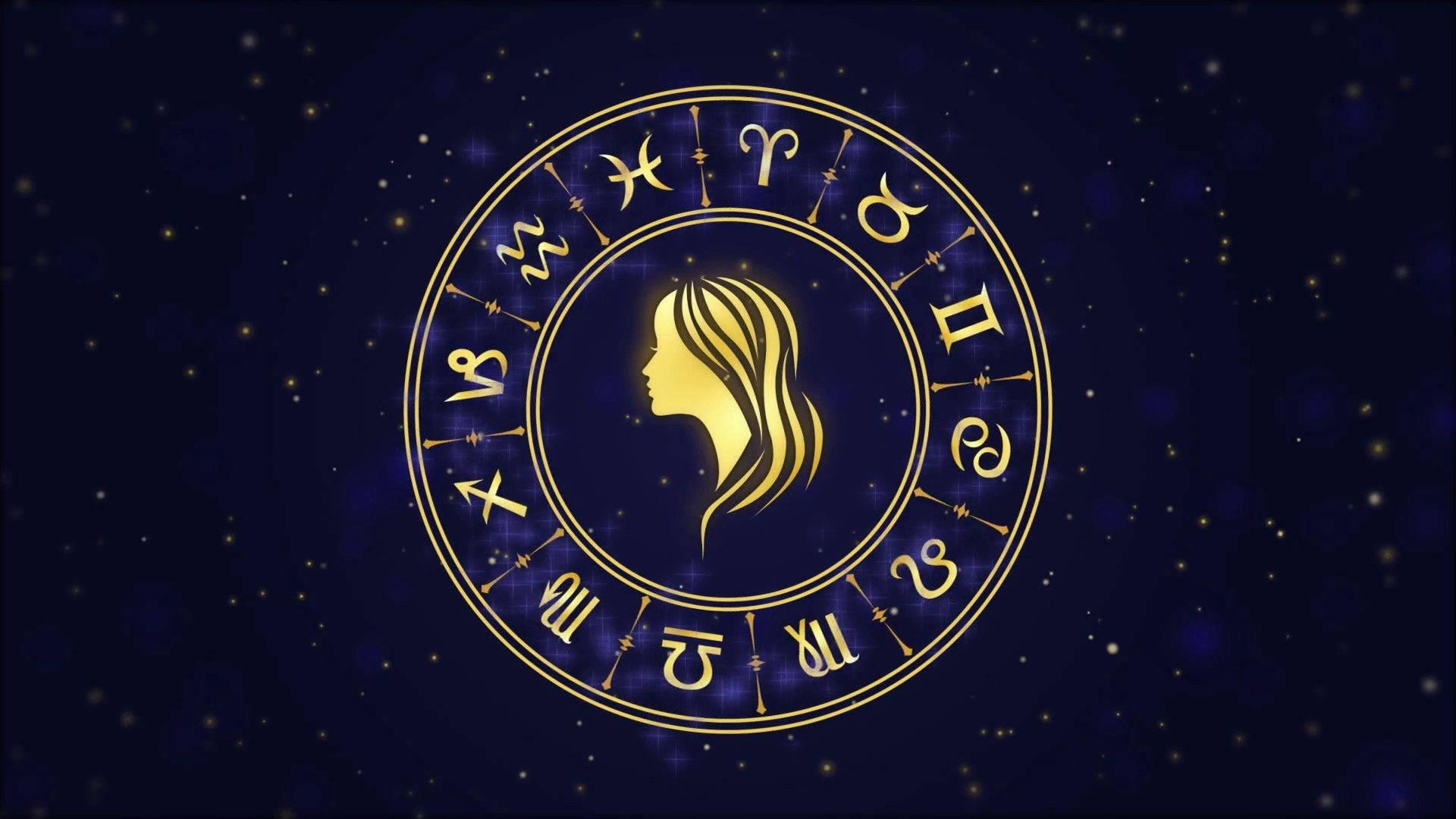 1920x1080 Download Virgo Zodiac Lady Chart Wallpaper