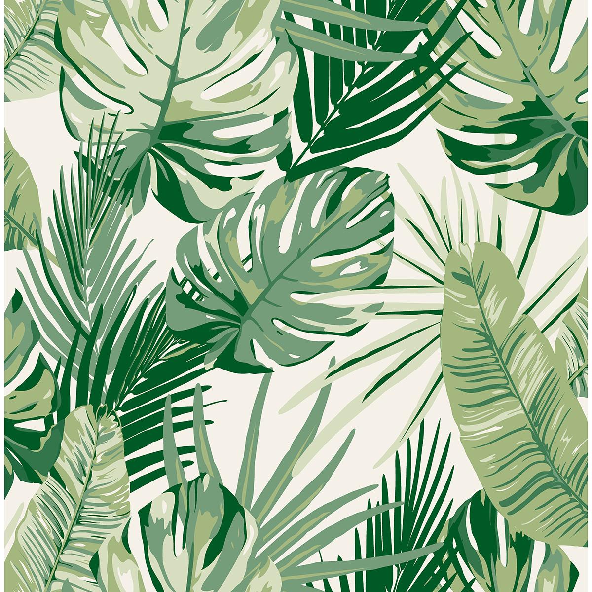 1200x1200 RZS4520 Palmero Leaf Peel and Stick Wallpaper