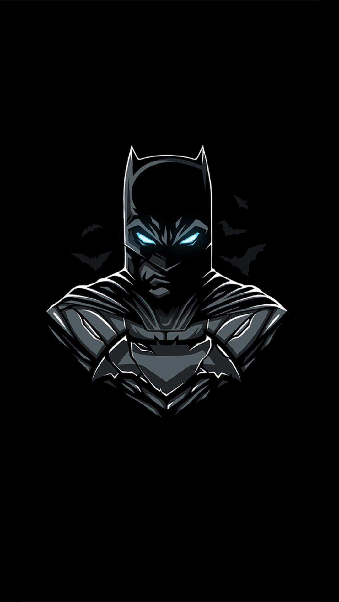 1080x1920 Batman Neon Wallpaper