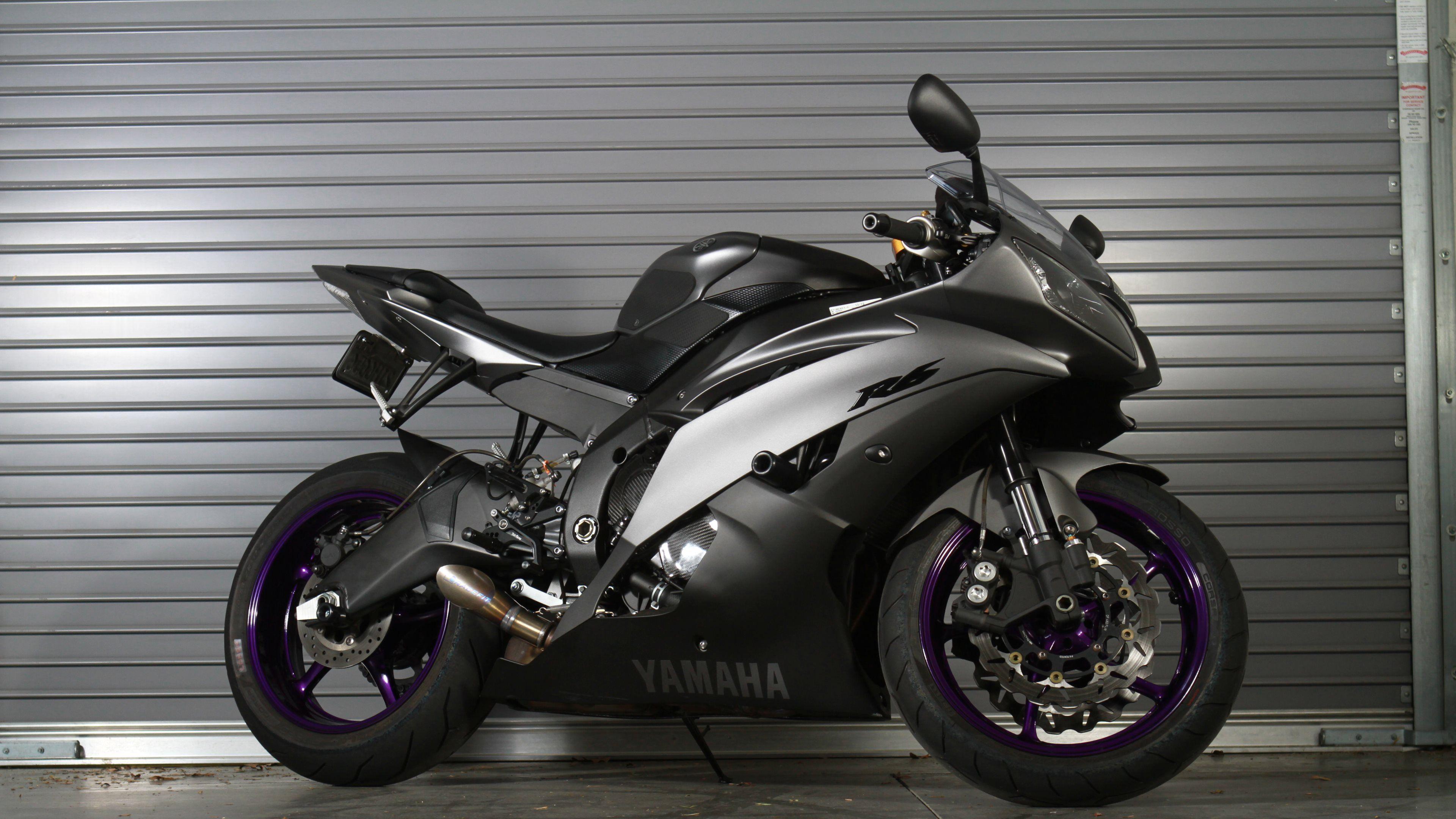 3840x2160 Yamaha R6 Motorcycle Ultra HD ultra HD wallpaper