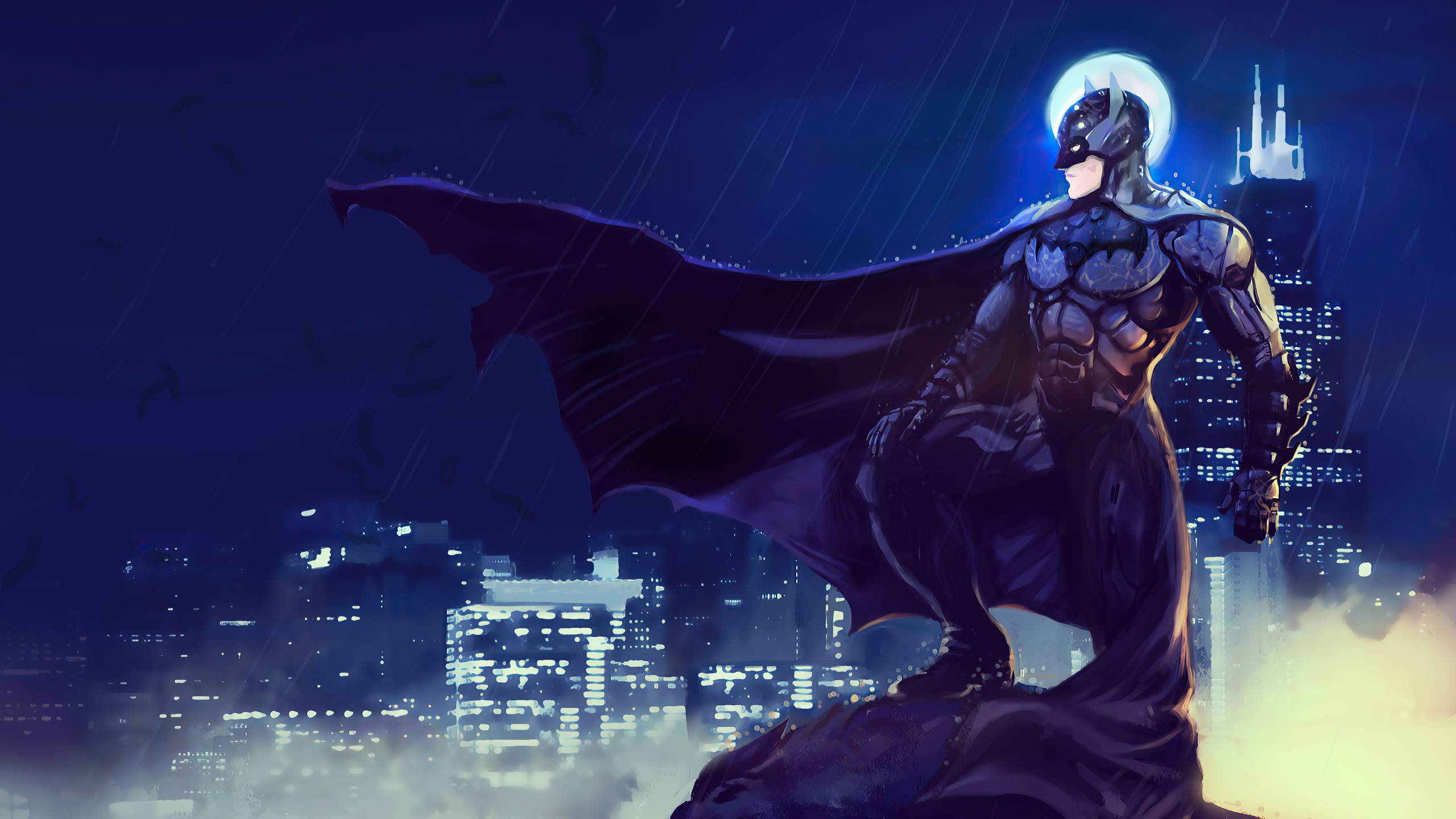 2560x1440 Batman Cool Art 1440P Resolution Wallpaper, HD Superheroes 4K Wallpaper, Image, Photo and Background