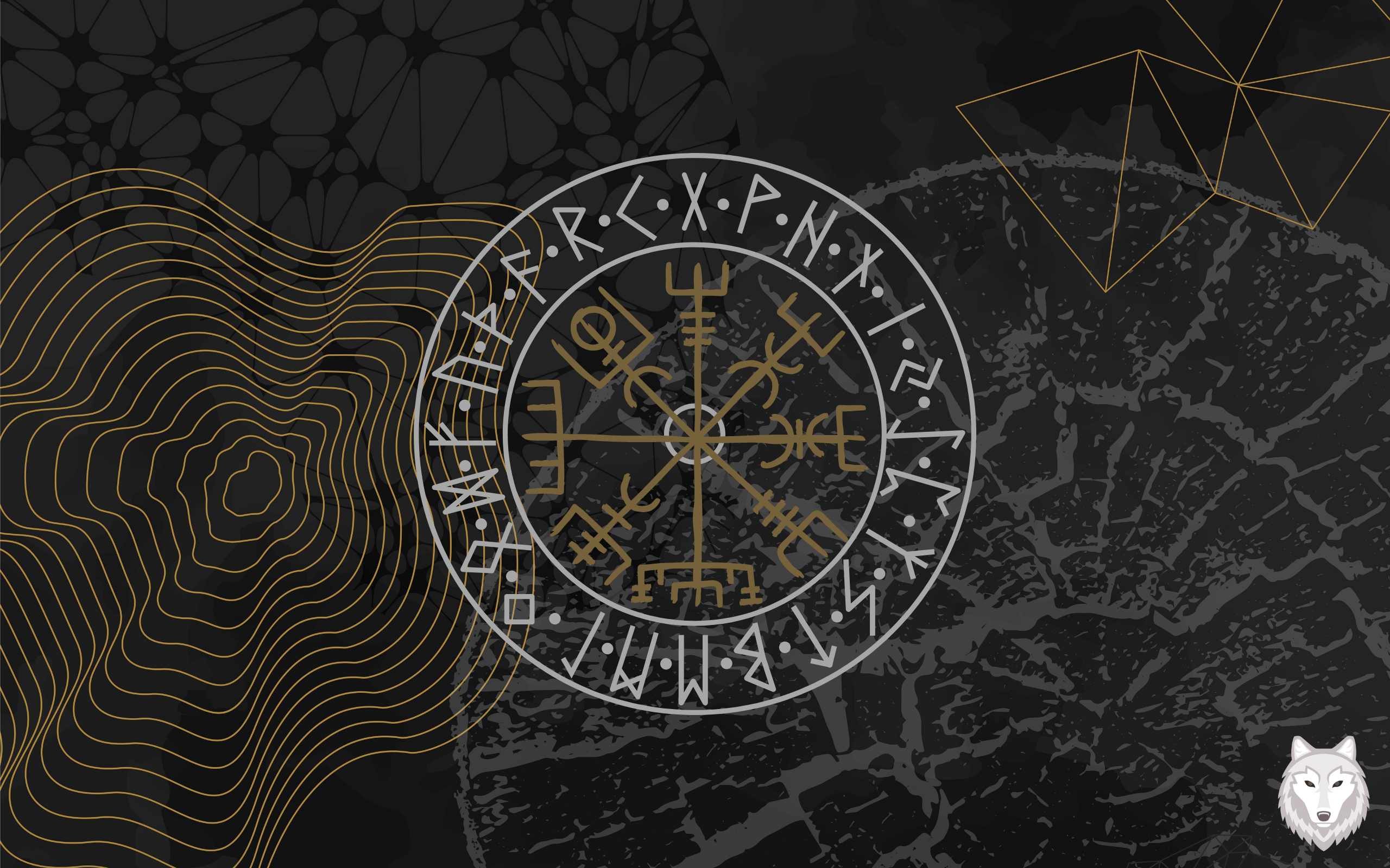 2560x1600 Nordic runes(2560X1600)
