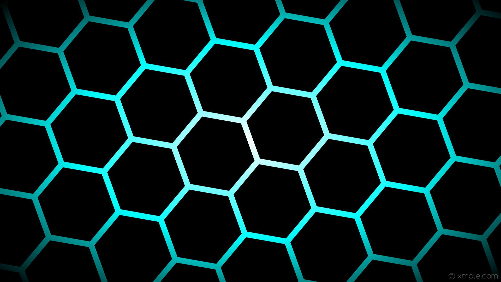 1920x1080 Black And Cyan Wallpaper