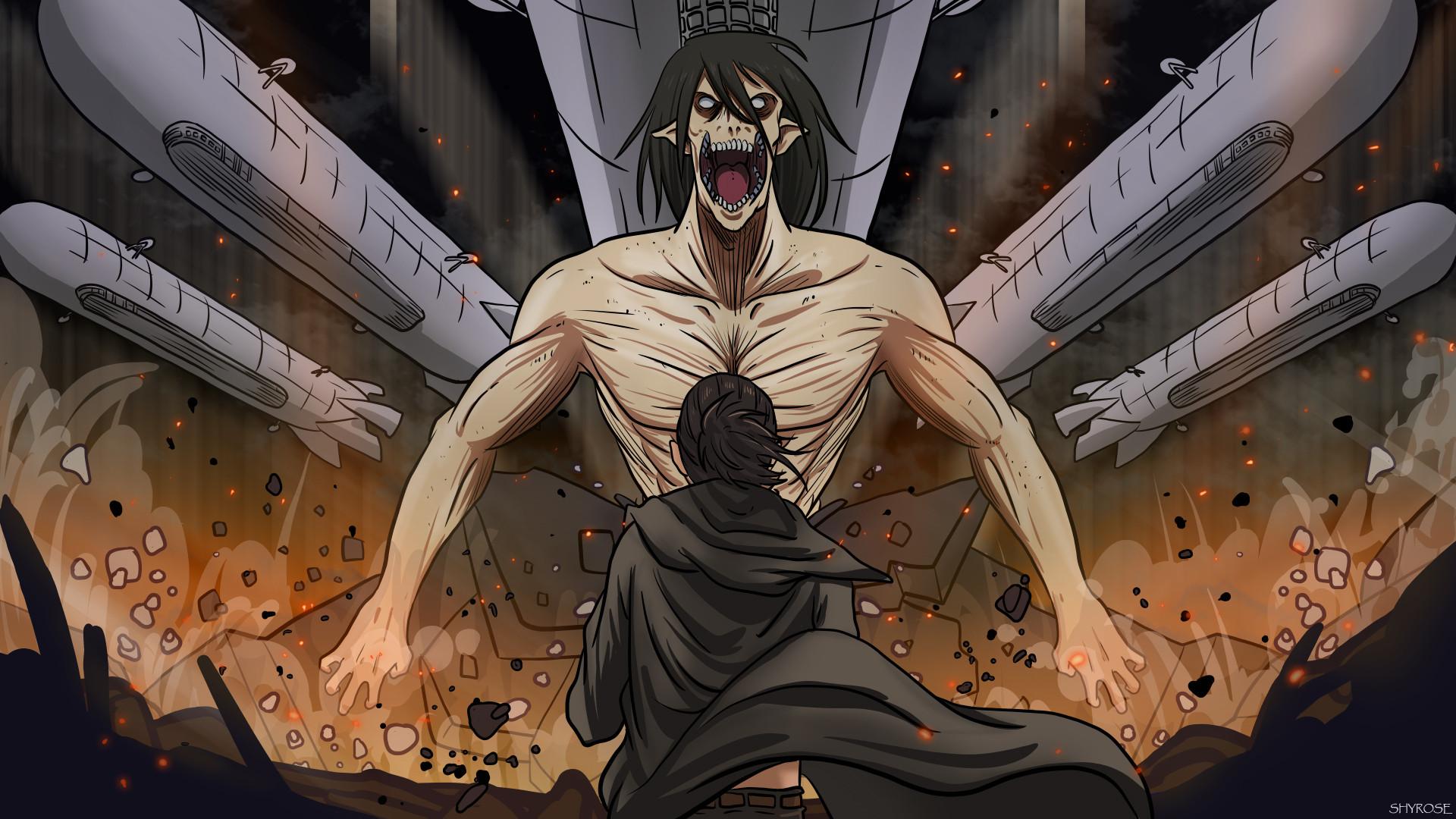 1920x1080 Eren Yeager HD Attack On Titan Wallpaper, HD Anime 4K Wallpaper, Image and Background